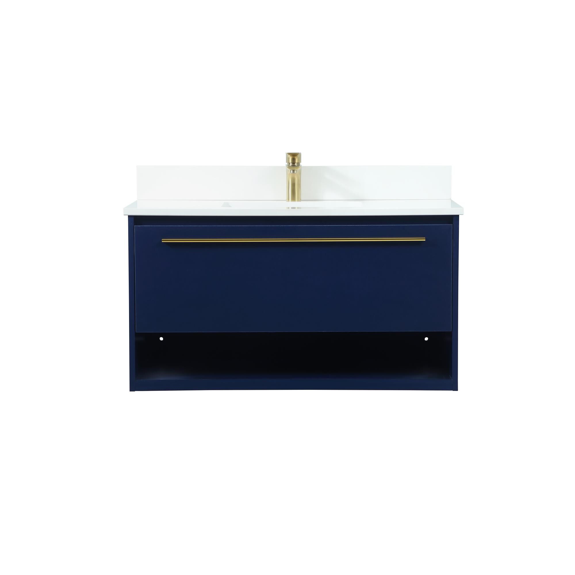 Shown in Blue finish