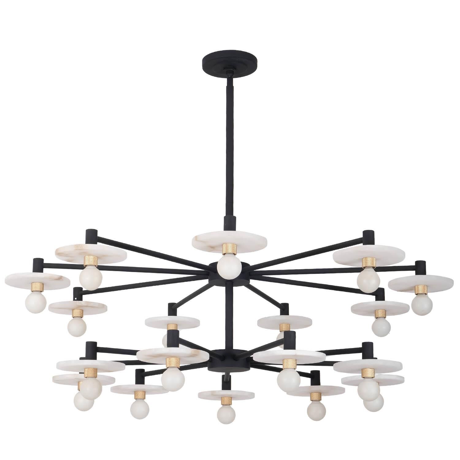 Discus Chandelier by Kalco Lighting