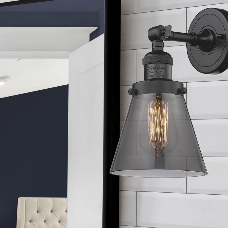 Bruno Marashlian Small Cone 10 Inch Wall Sconce by Innovations Lighting