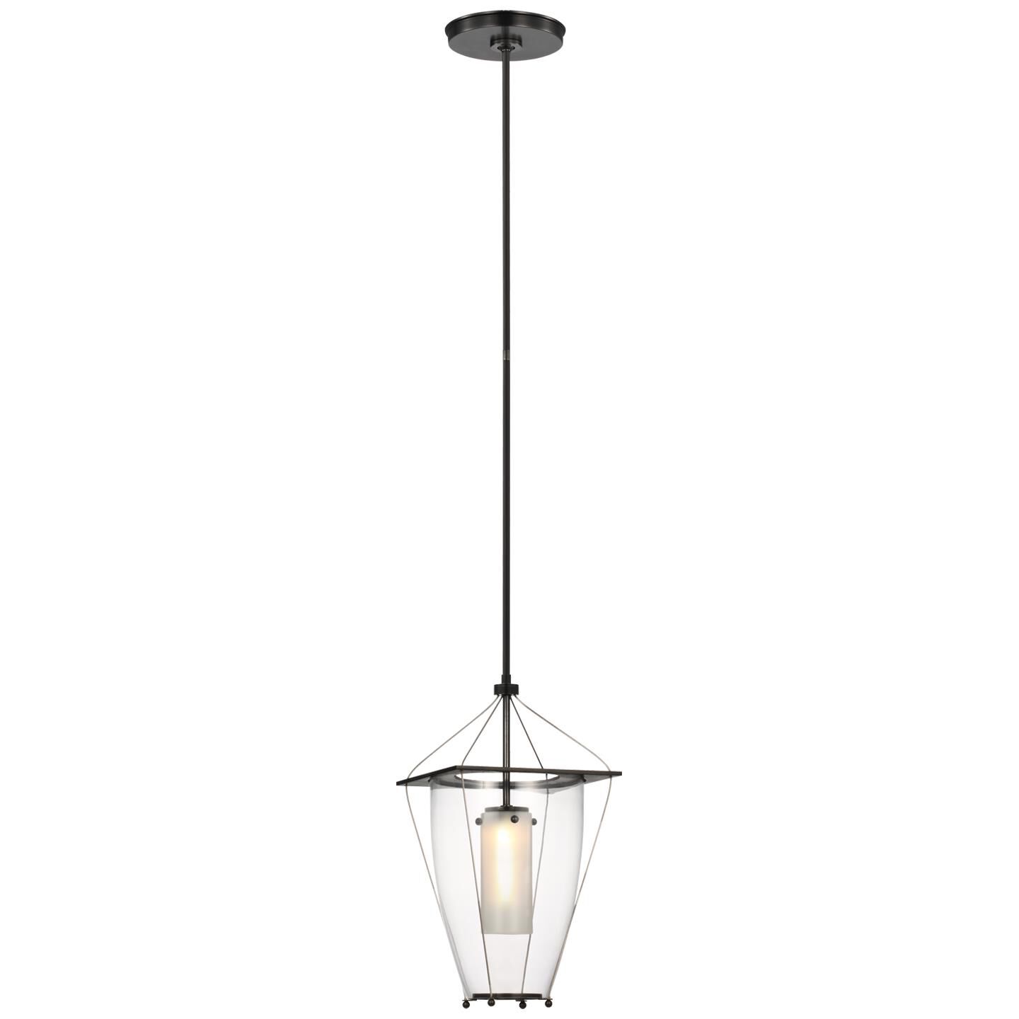 Visual Comfort Signature Collection Ray Booth Ovalle 16 Inch Tall LED Outdoor Hanging Lantern