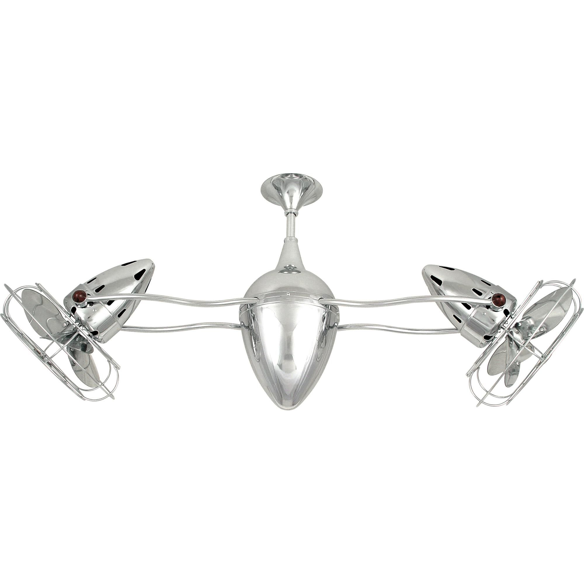 Ar Ruthiane Oscillating Multi Head Ceiling Fan by Matthews Fan Company