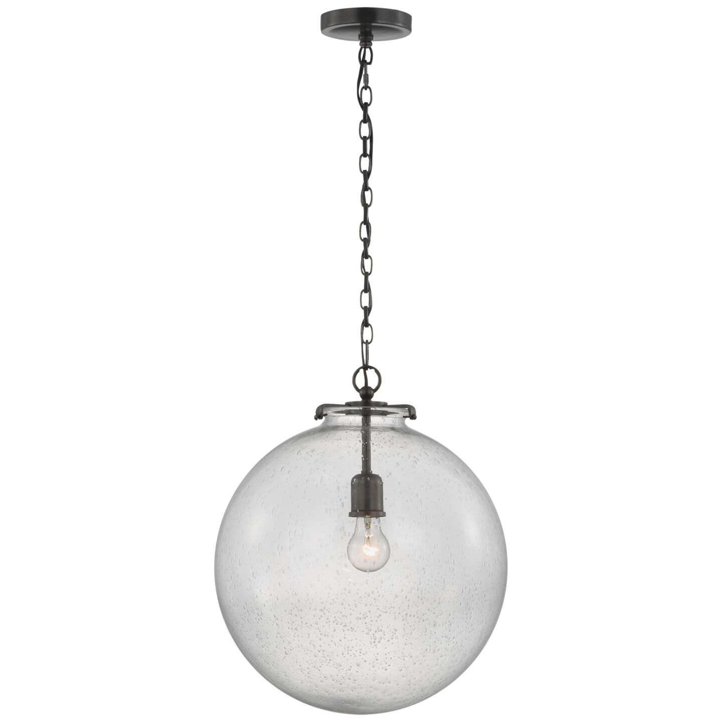 Visual Comfort Signature Collection Thomas O'Brien Katie 16 Inch LED Large Pendant
