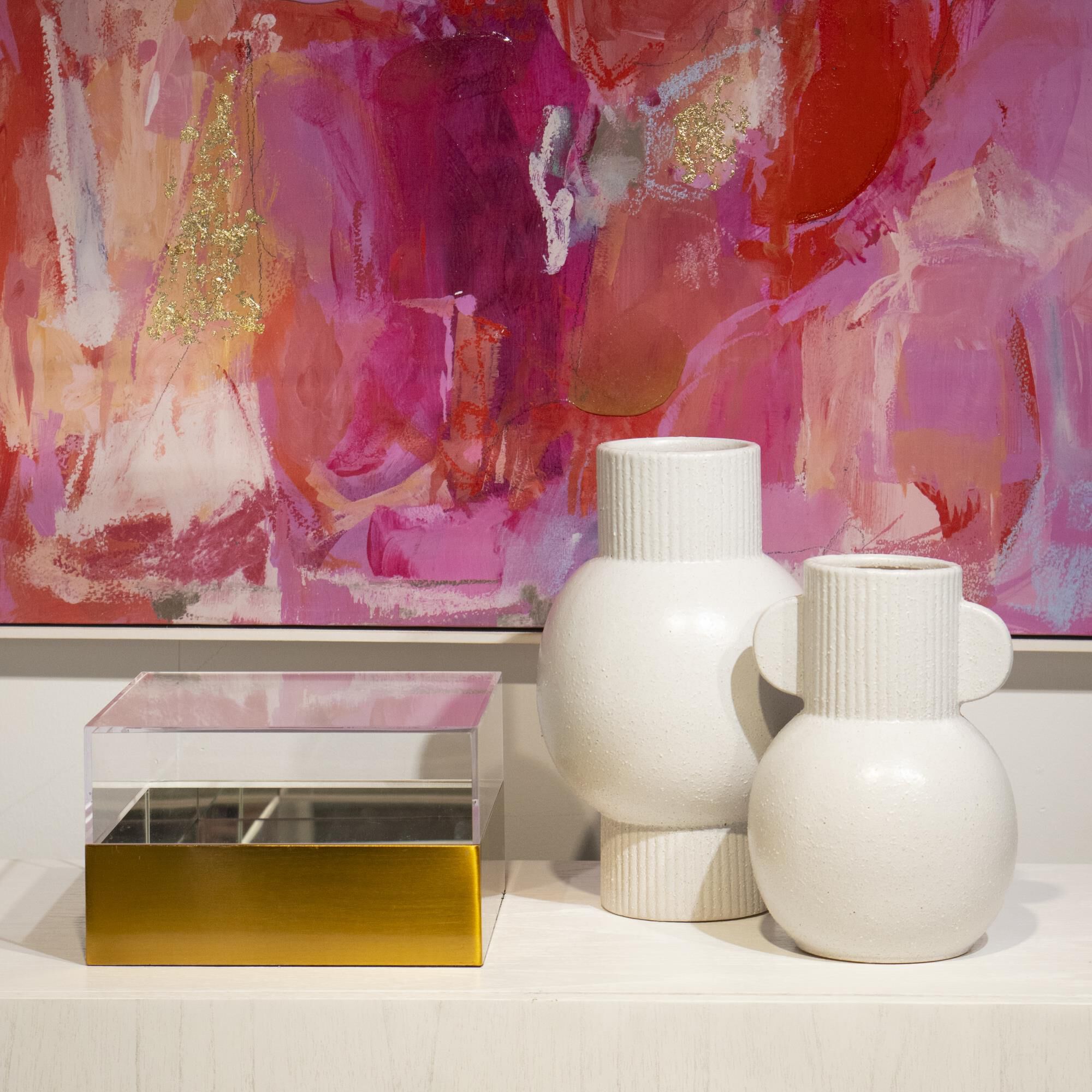 Shown in White finish