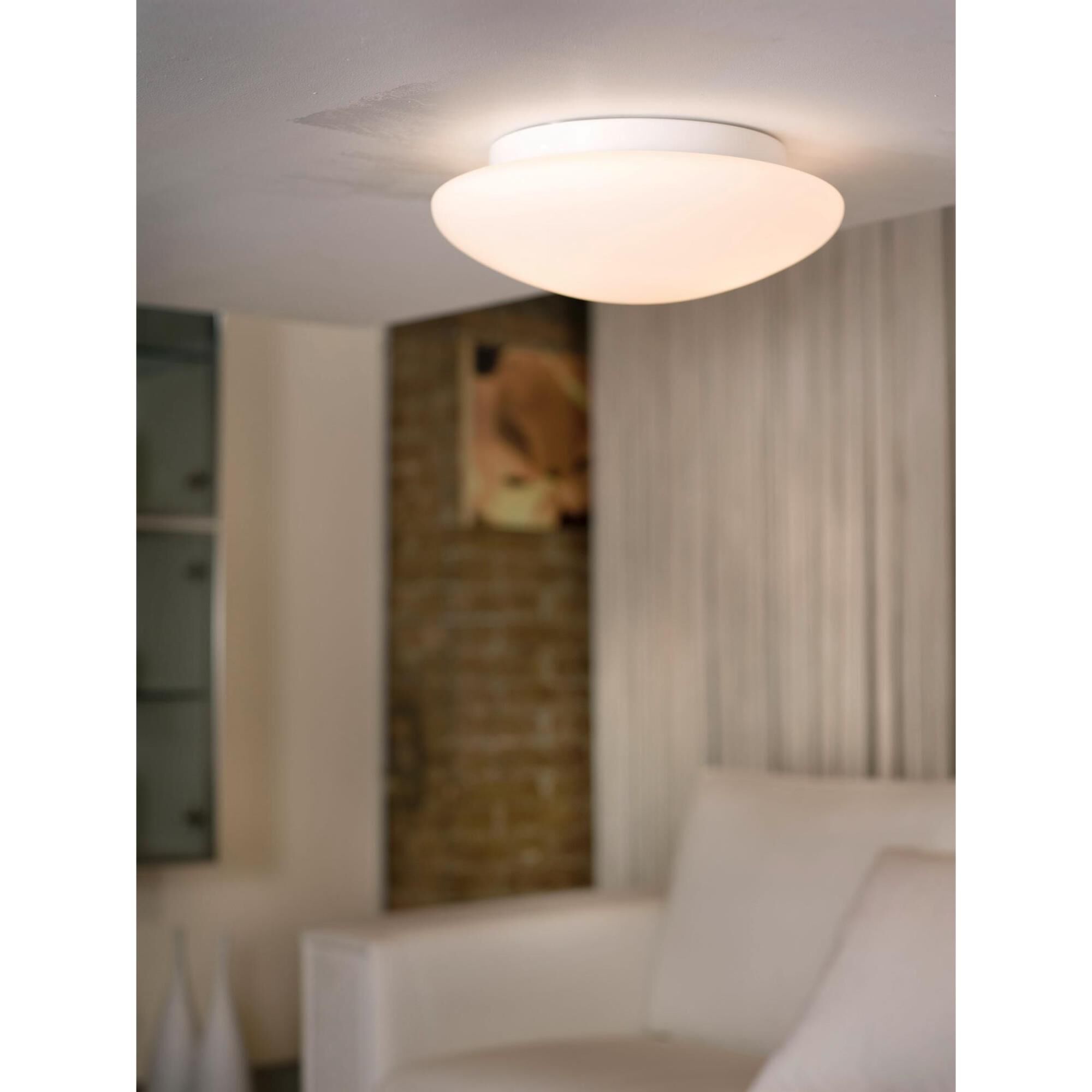 Eglo Ella 18 Inch 3 Light Flush Mount by Eglo Lighting