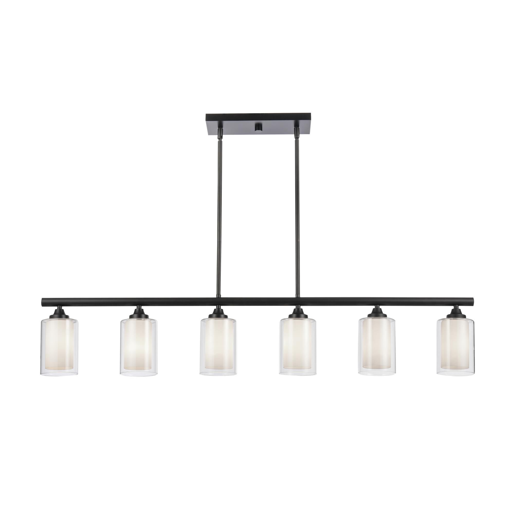 Bruno Marashlian Fairbank 48 Inch 6 Light Linear Suspension Light by Innovations Lighting