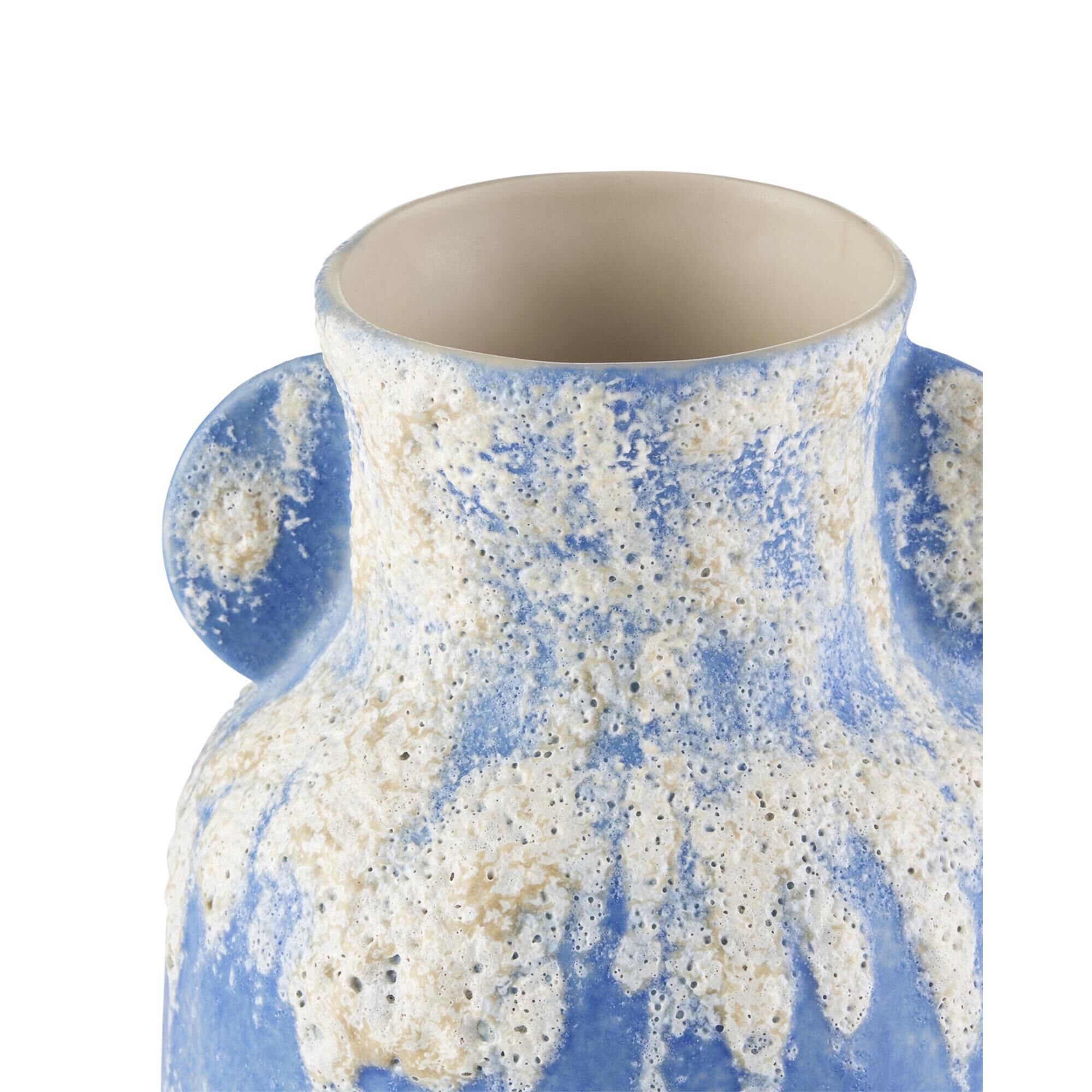 Paros Blue Vase Set of 4 Vase-Urn,