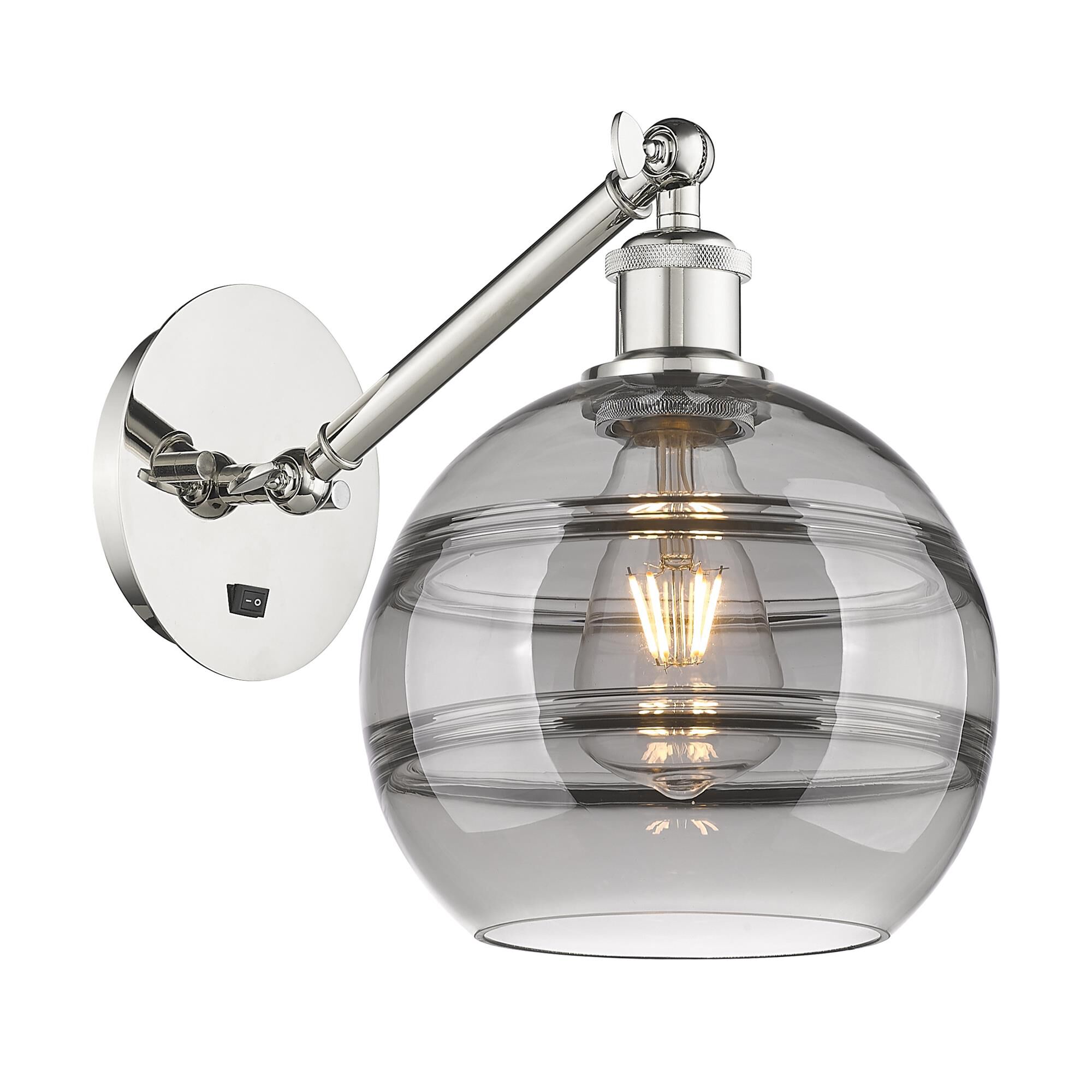 Bruno Marashlian Rochester 8 Inch Wall Swing Lamp by Innovations Lighting