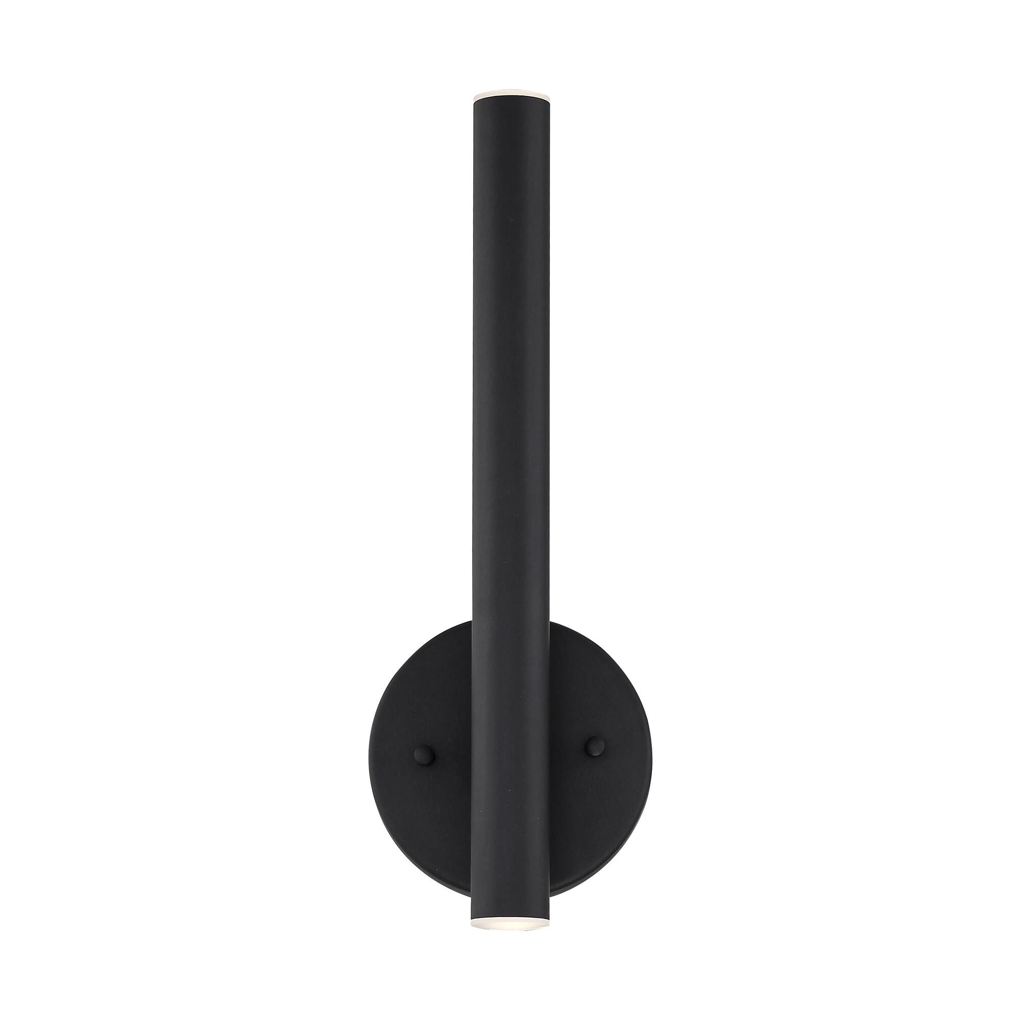 Shown in Matte Black finish and Steel glass and Steel shade