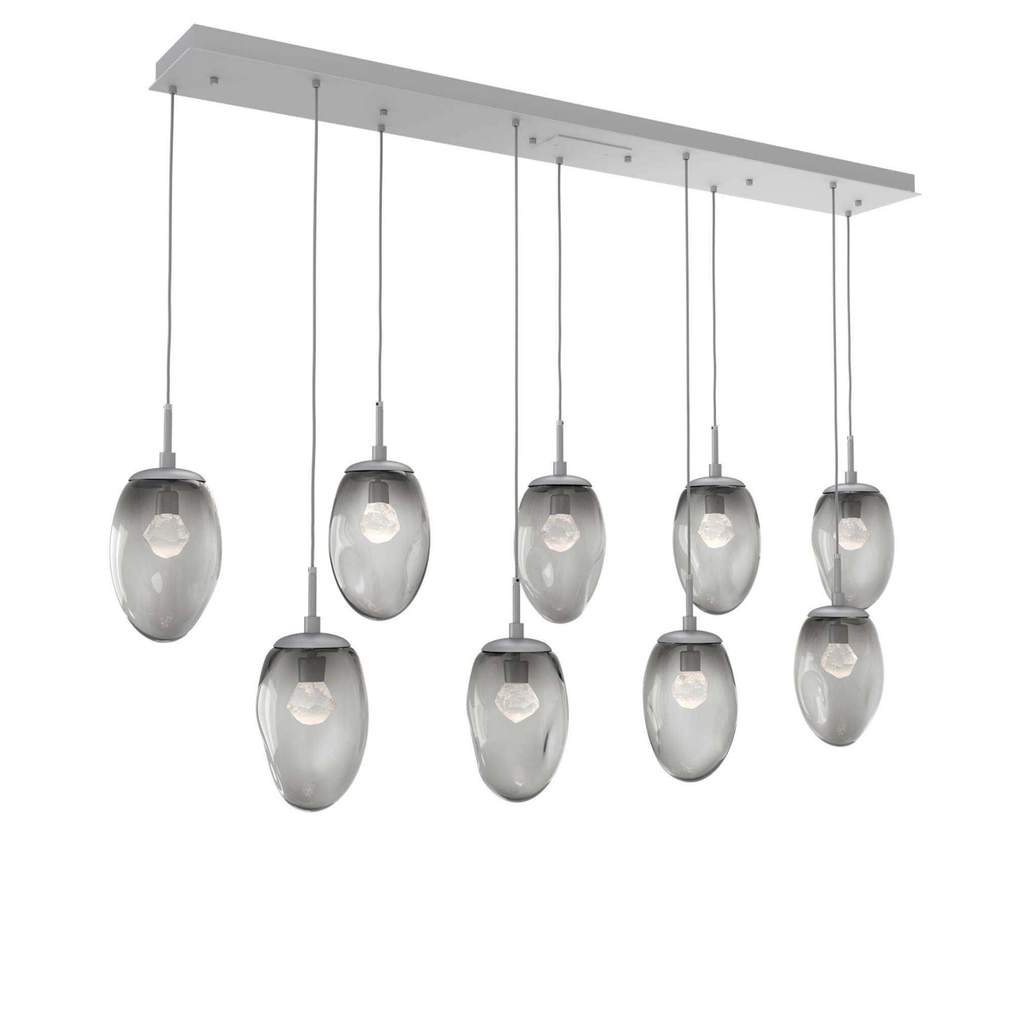 Levi Wilson Nebula 70 Inch 9 Light LED Linear Suspension Light by Hammerton Studio
