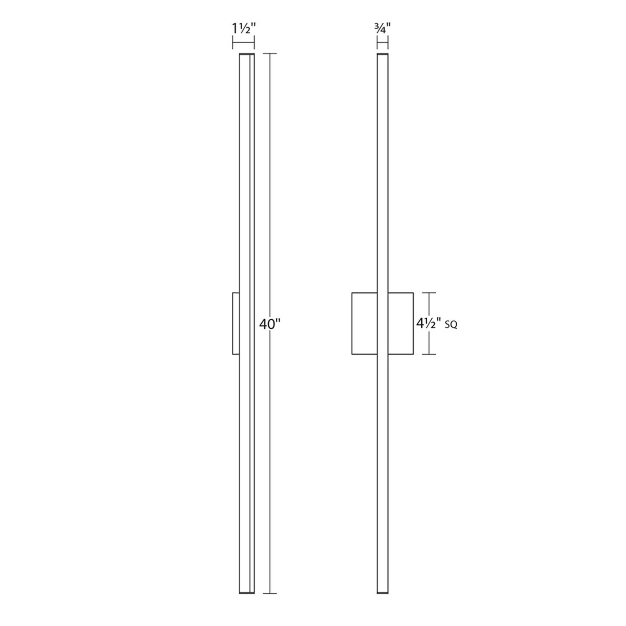 Stix Bath Vanity Light by SONNEMAN