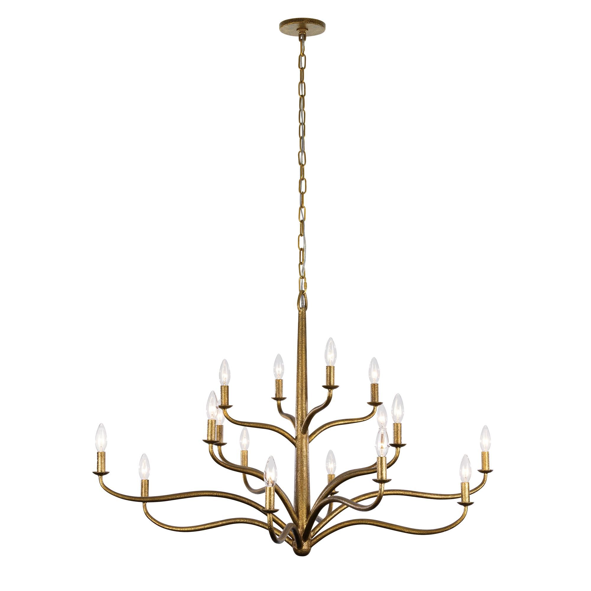 Shown in Textured Dusken Brass finish