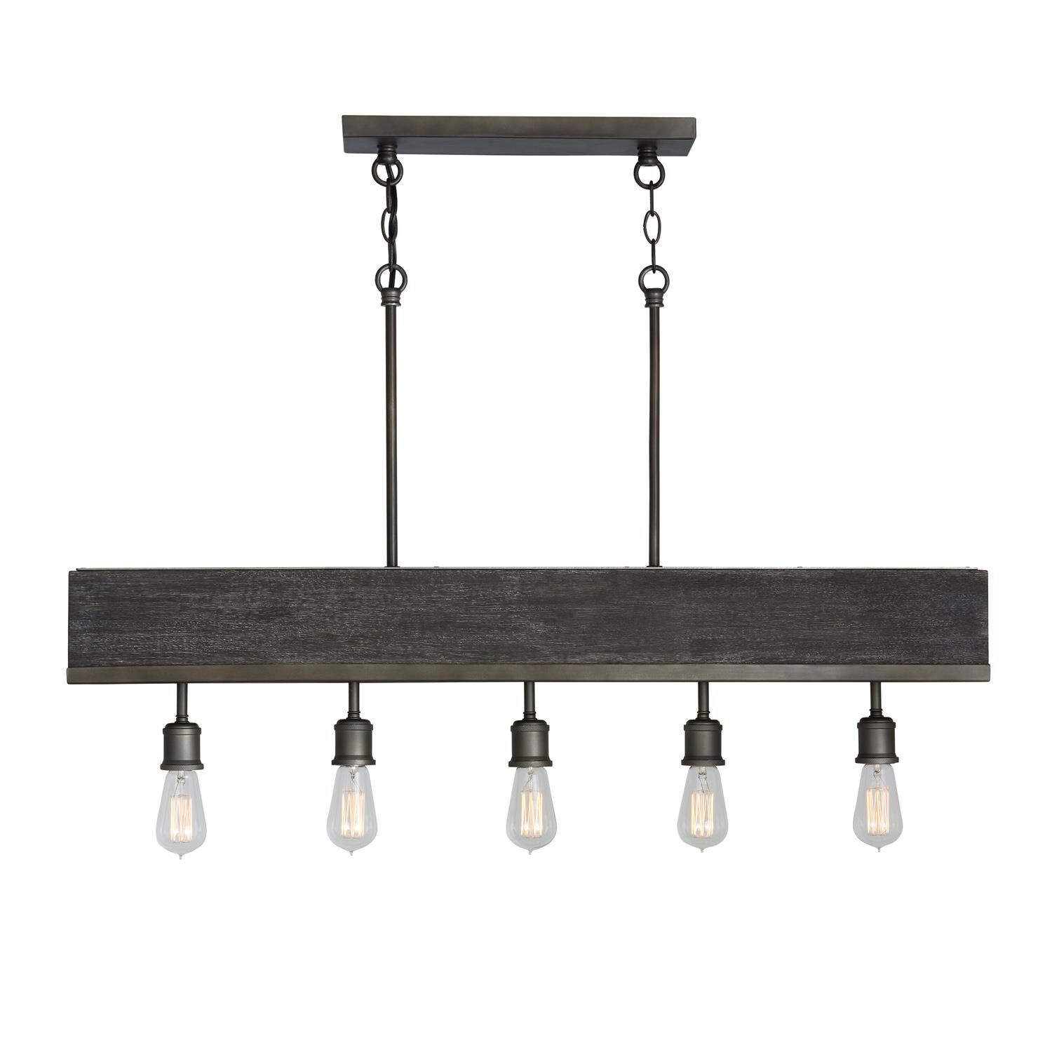 Ashton 42 Inch 5 Light Linear Suspension Light by Capital Lighting Fixture Company - Clearance