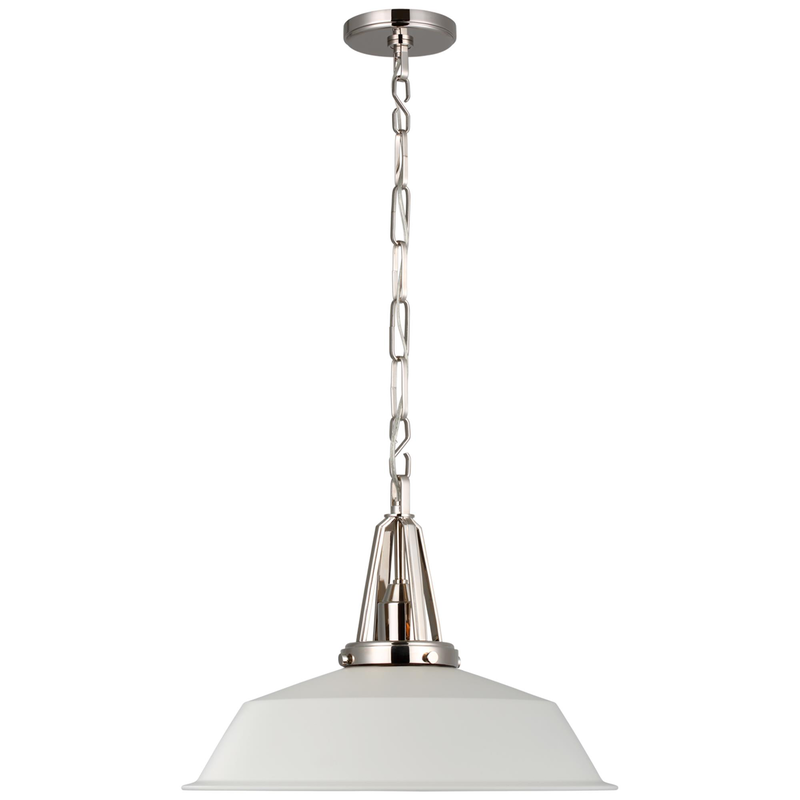 Visual Comfort Signature Collection Chapman & Myers Layton 20 Inch Large Pendant