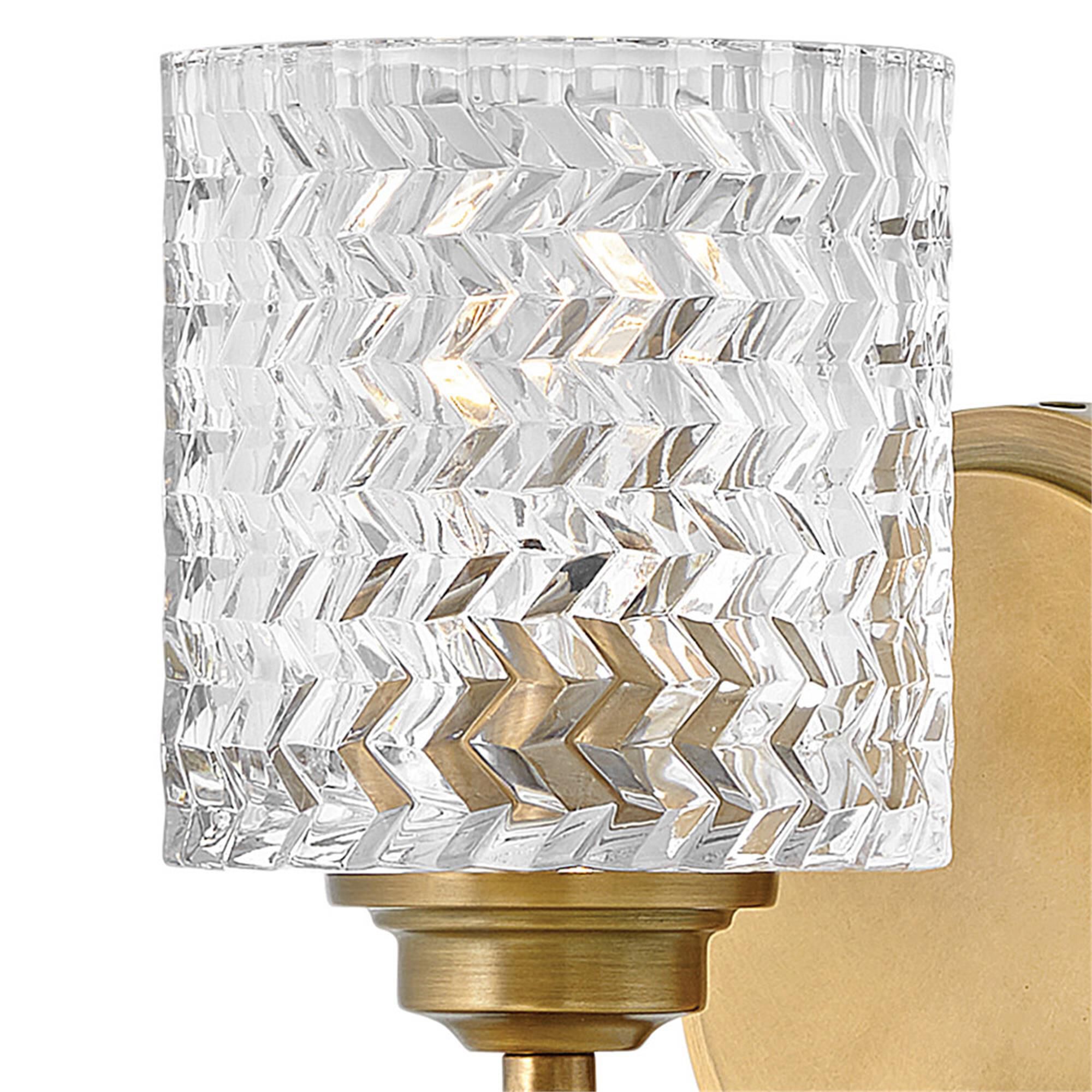 Elle 8 Inch Bath Vanity Light,