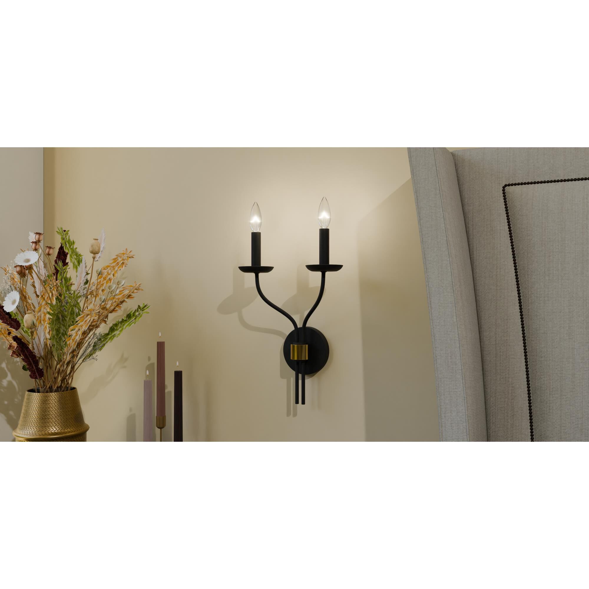 Margaret 11 Inch Wall Sconce by Quoizel