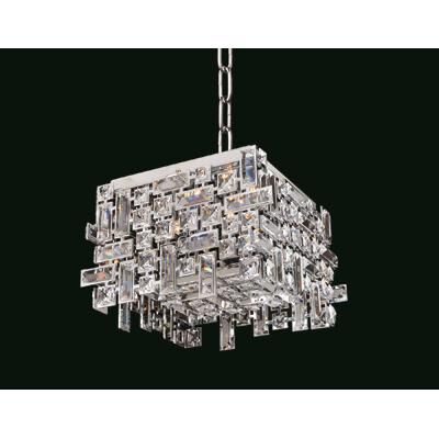 Vermeer 14 Inch 4 Light Flush Mount by Allegri