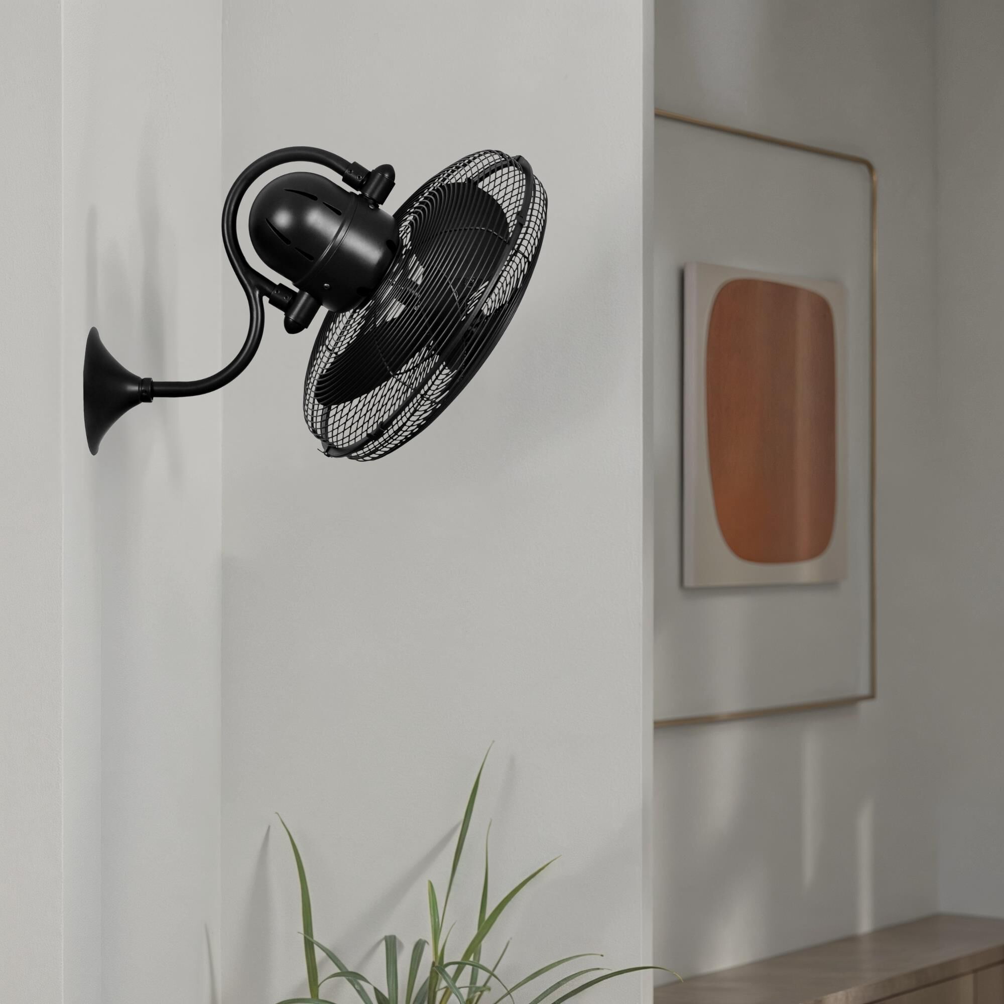 Laura Wall Mounted Fan by Matthews Fan Company