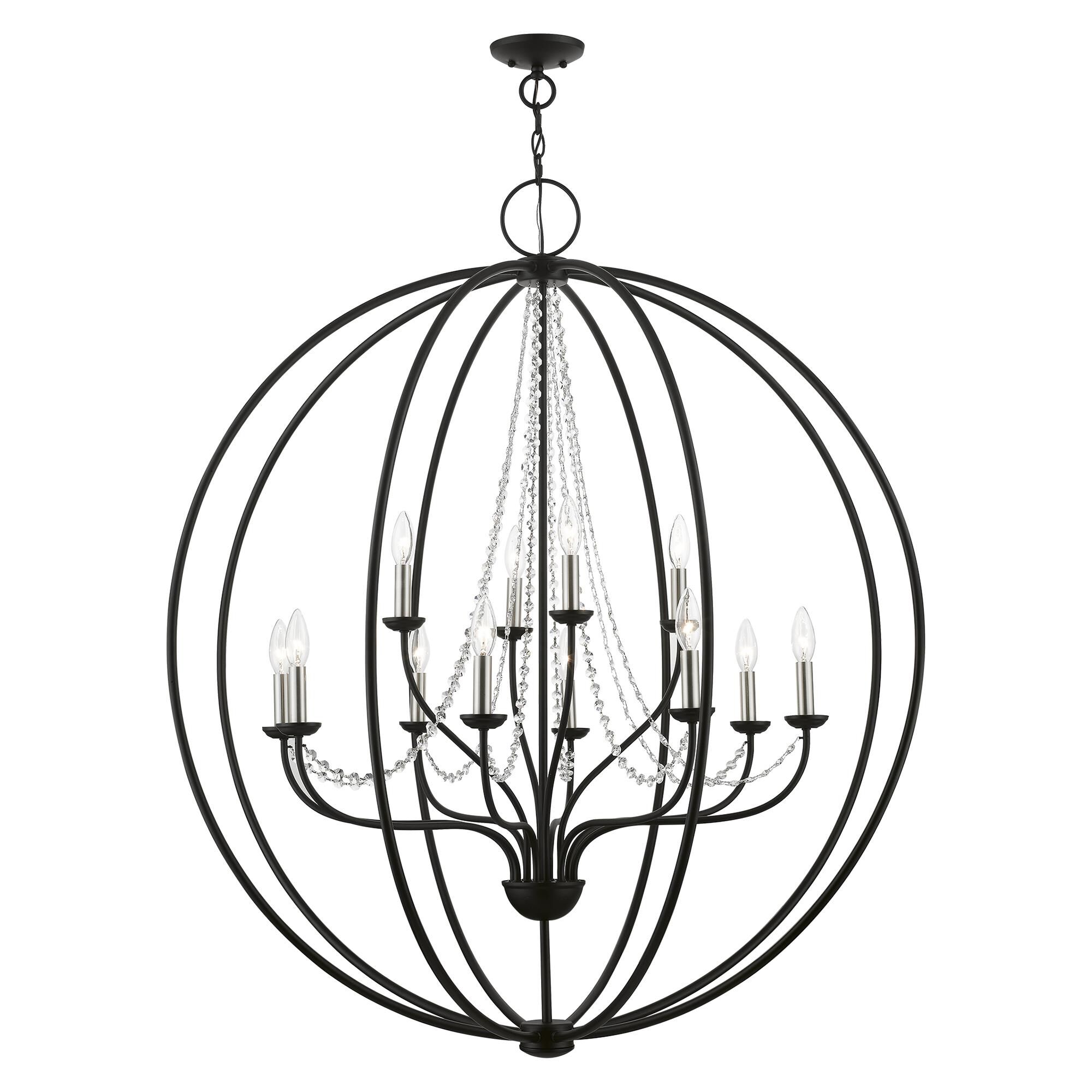 Arabella 40 Inch Cage Pendant by Livex Lighting