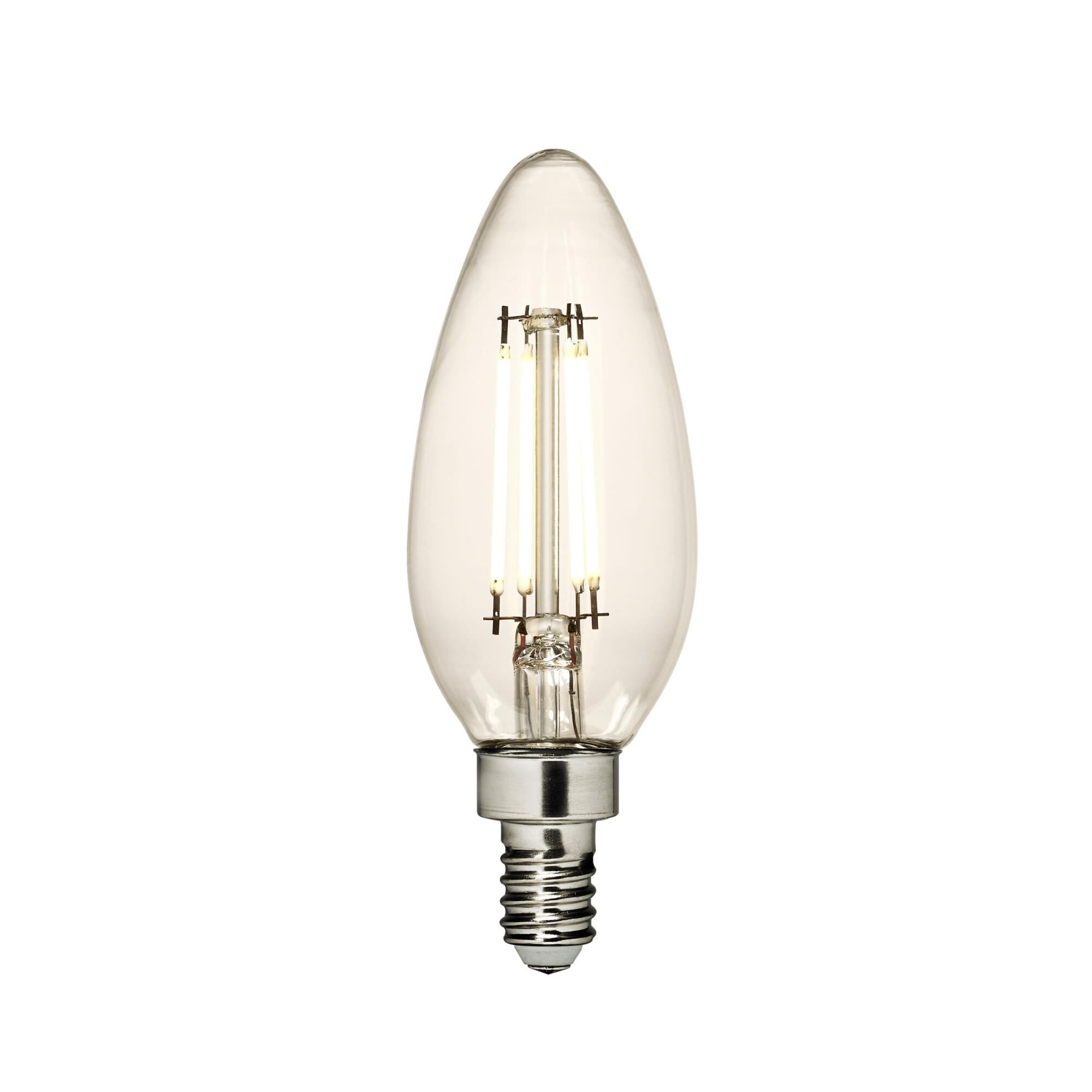 Dimmable 5 Watt 2700K Torpedo Shaped LED Light Bulb by Visual Comfort Studio Collection