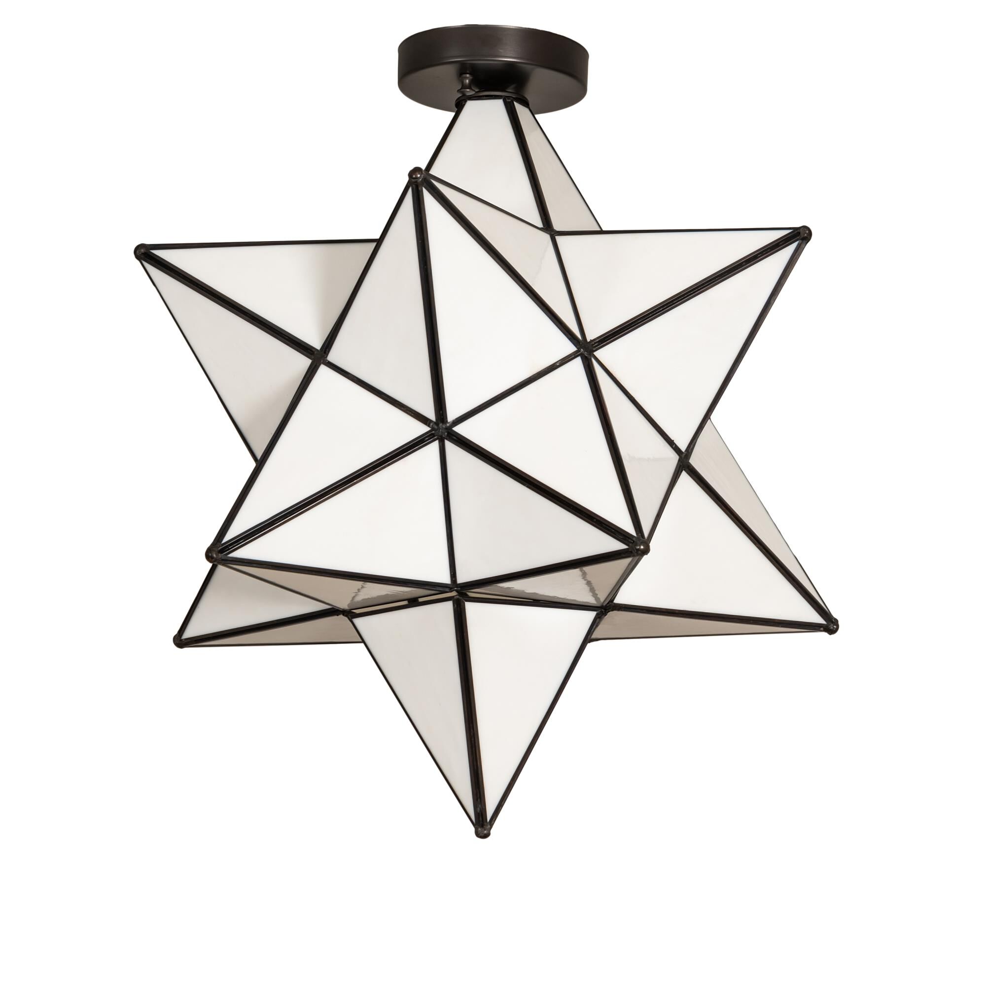 Moravian Star 18 Inch 1 Light Flush Mount by Meyda Lighting
