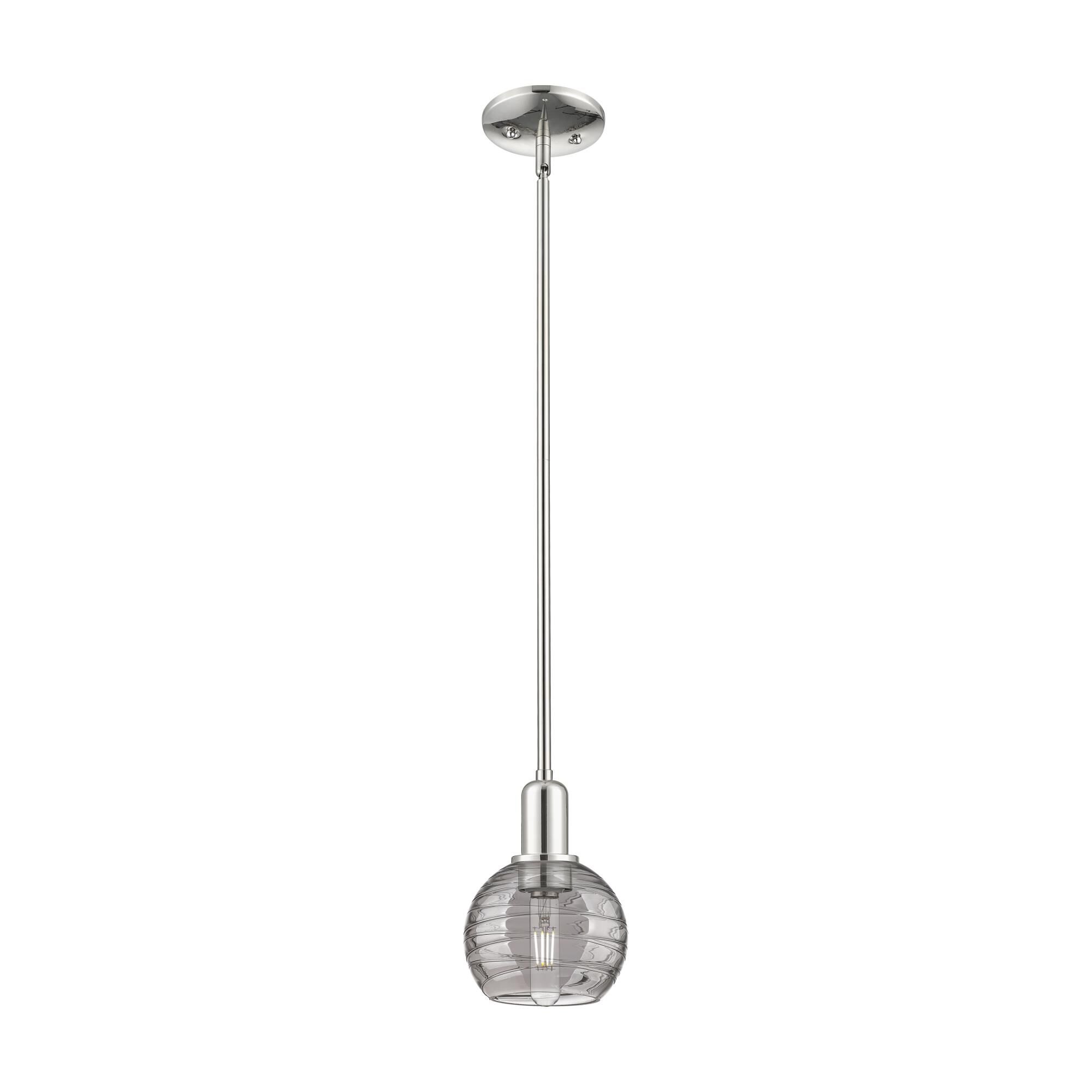 Bruno Marashlian Athens Deco Swirl 6 Inch Mini Pendant by Innovations Lighting