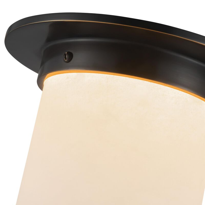 Jason Koharik Mineral 8 Inch Flush Mount by Alora Lighting