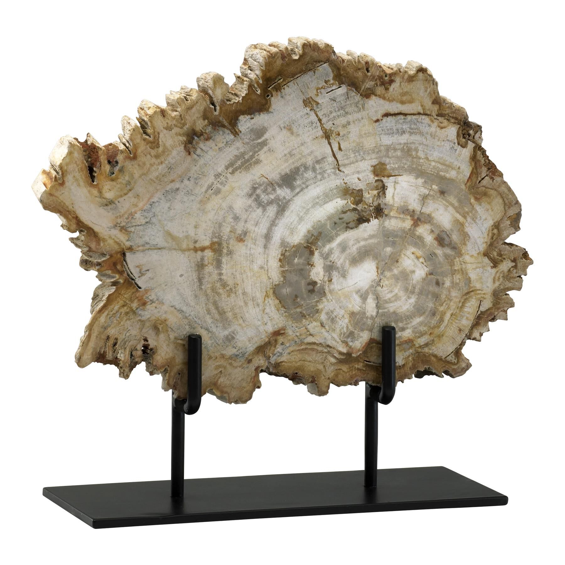 Petrified Wood On Stnd Figurine by Cyan Designs