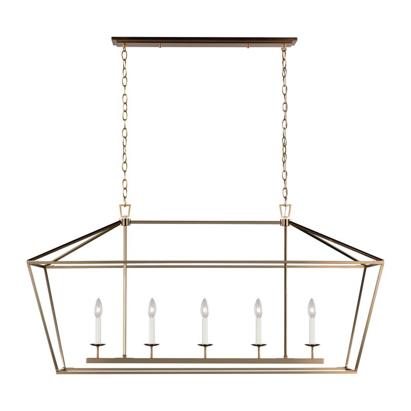 Dianna Medium Linear Chandelier by Visual Comfort Studio