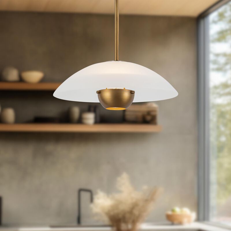Ryan Pauly Umbra 14 Inch Large Pendant by Kuzco Lighting