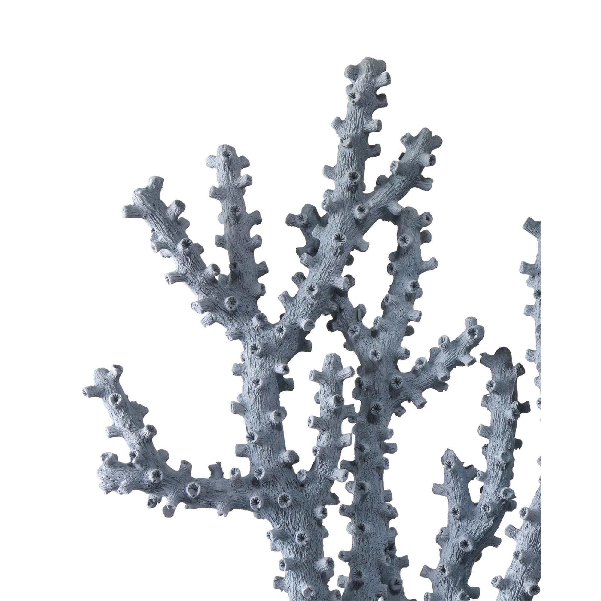 Blue Coral Sculpture,