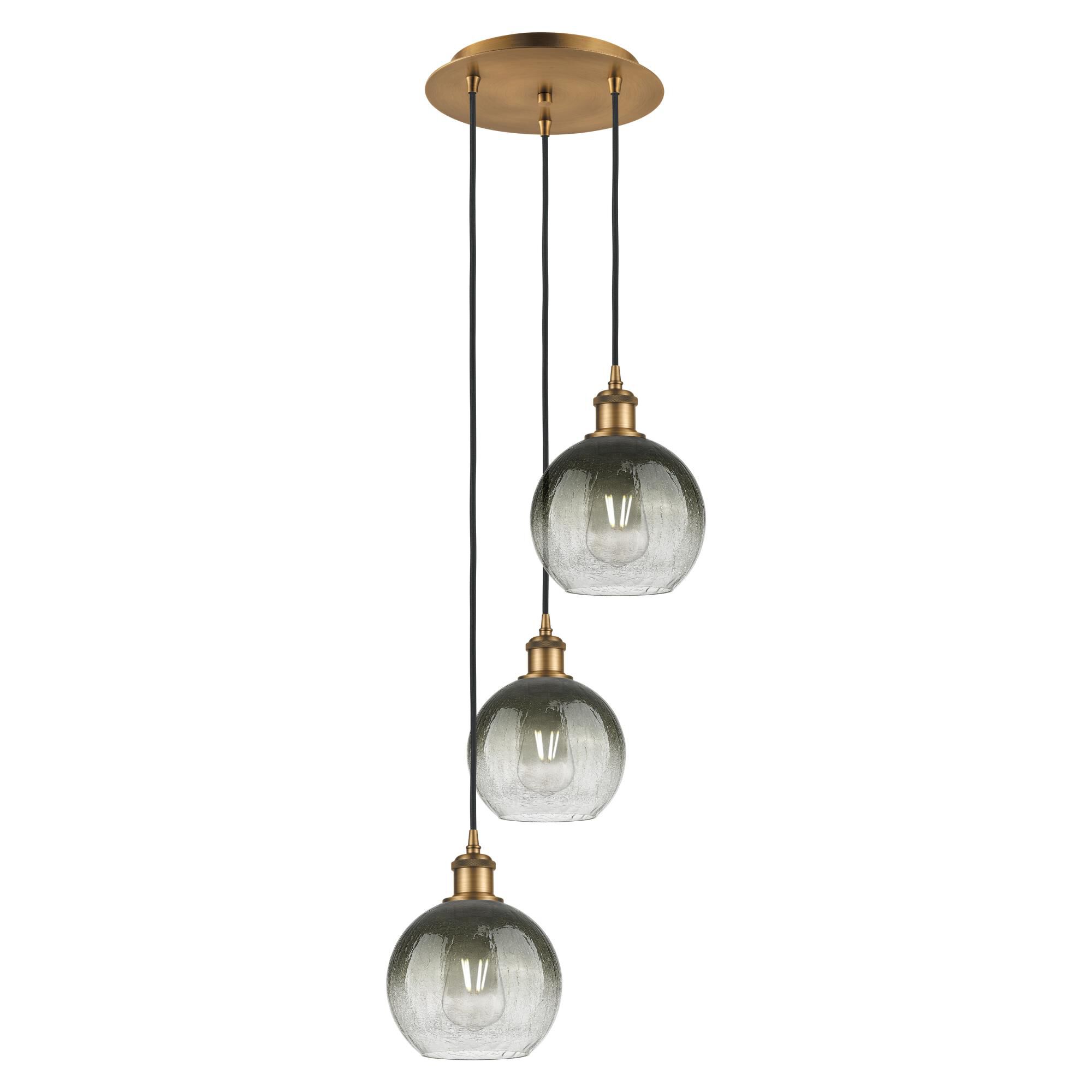 Bruno Marashlian Brookhaven Globe 15 Inch Multi Light Pendant by Innovations Lighting