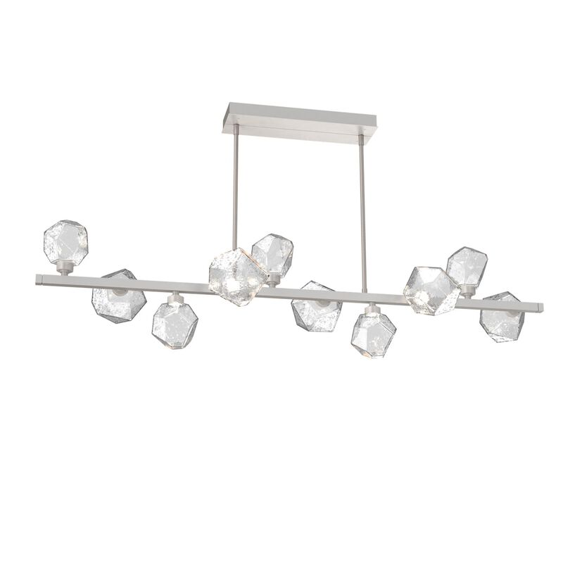 Gem Twisted Branch 58 Inch Linear Suspension Light by Hammerton Studio