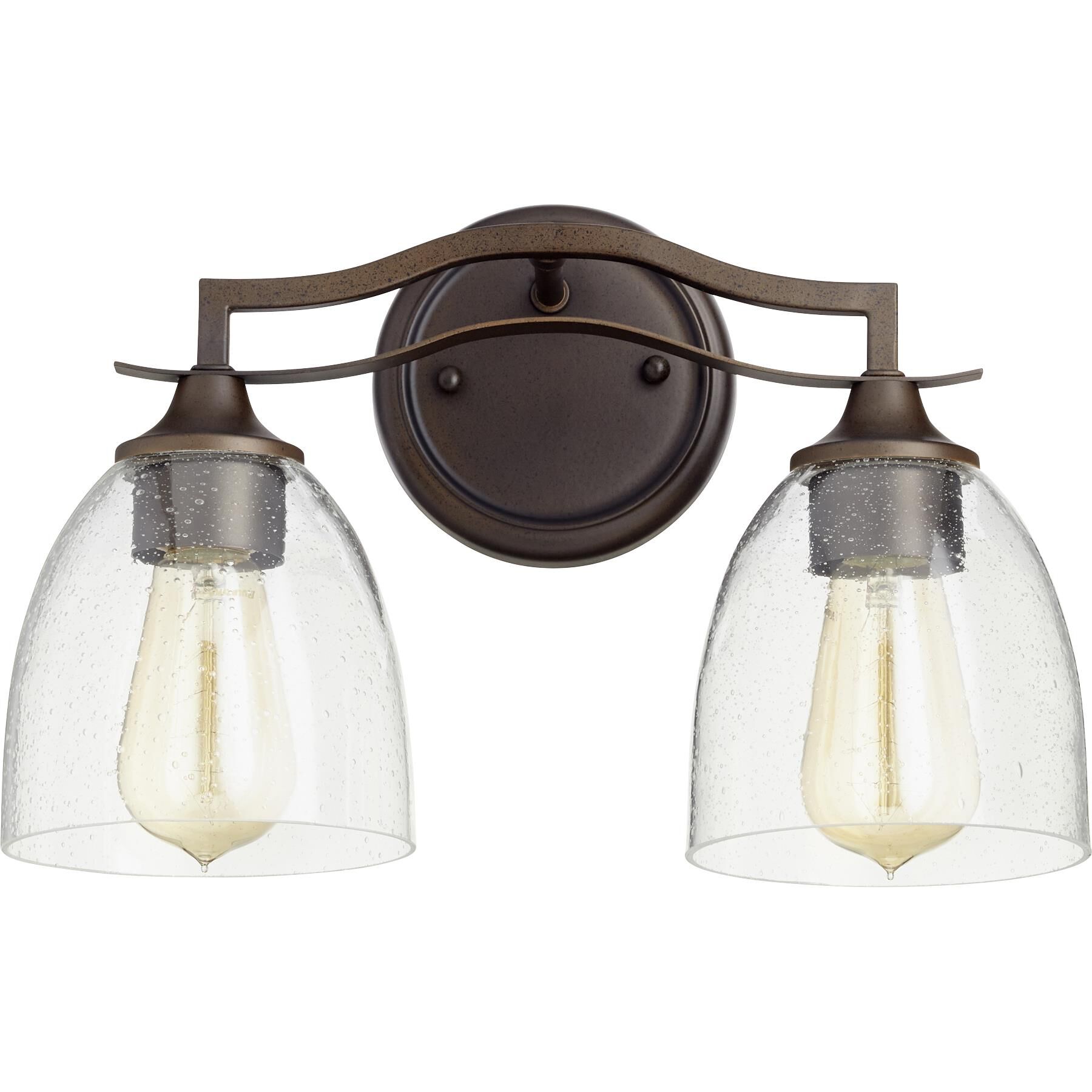 Jardin 14 Inch 2 Light Bath Vanity Light by Quorum International