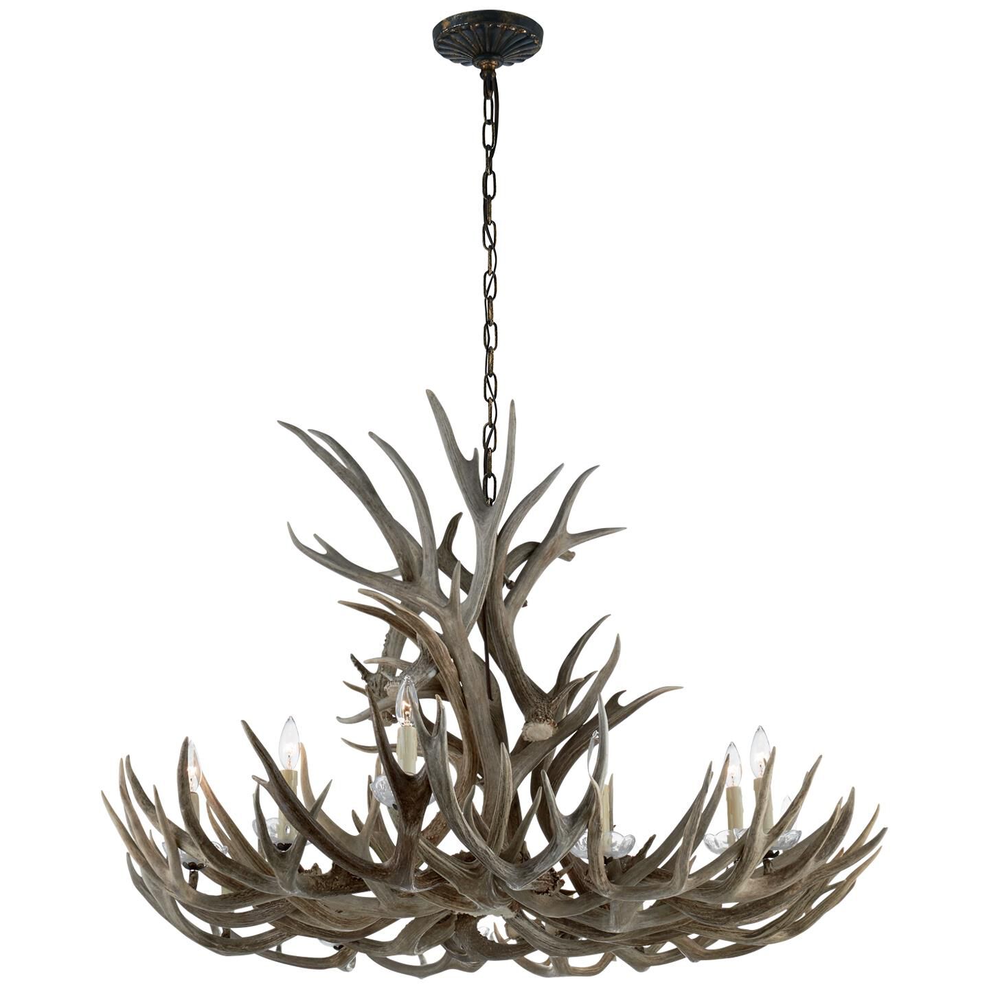 Ralph Lauren Straton 57 Inch 12 Light Chandelier by Ralph Lauren