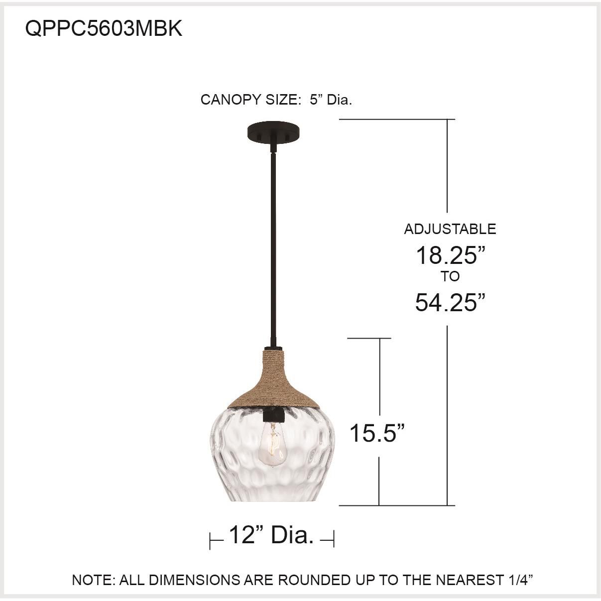 Shown in Matte Black finish and Clear Water shade