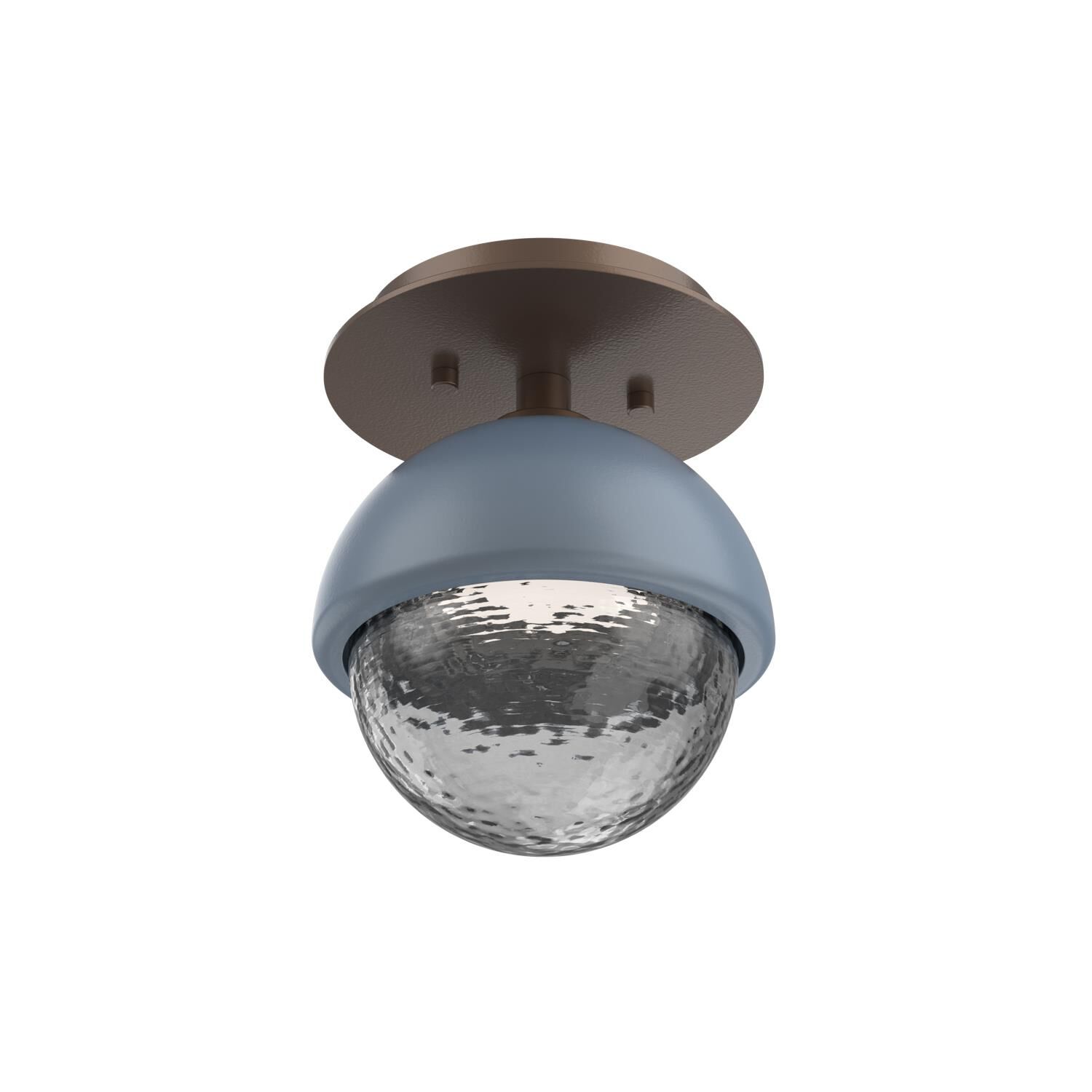 Levi Wilson Cabochon 6 Inch Flush Mount by Hammerton Studio