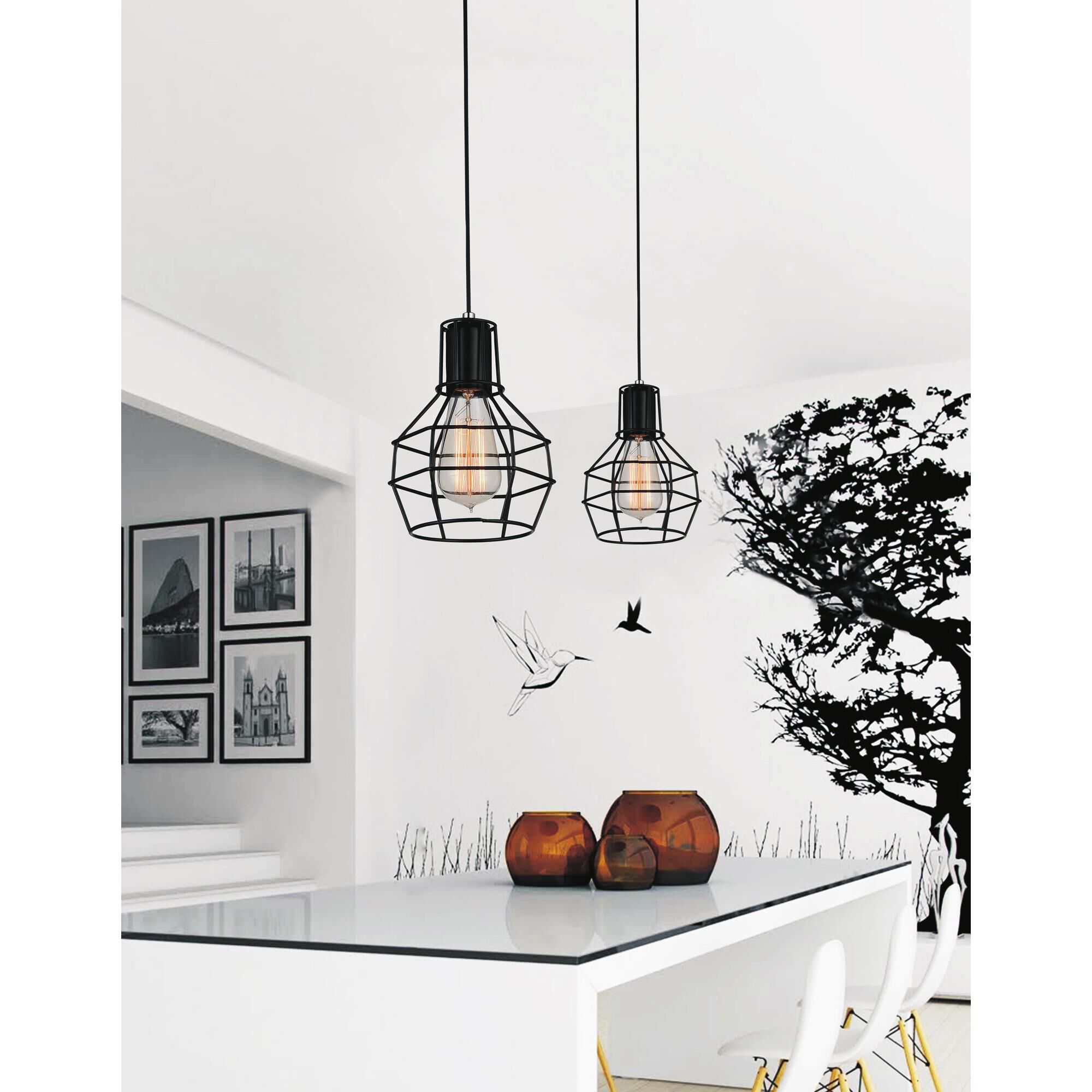 CWI Lighting Secure 6 Inch Mini Pendant