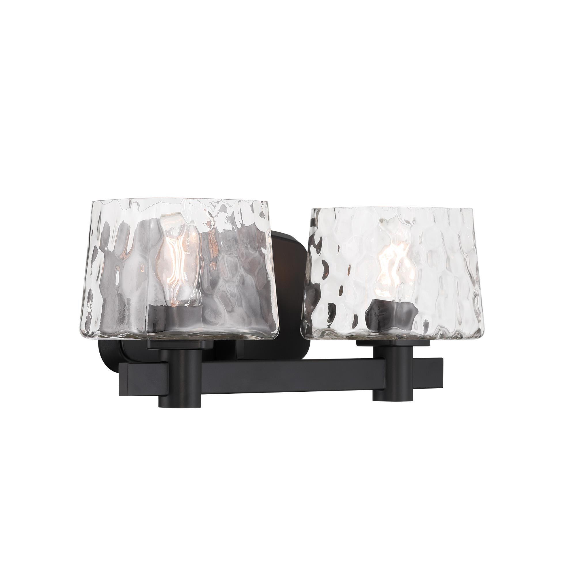 Shown in Coal finish and Clear glass