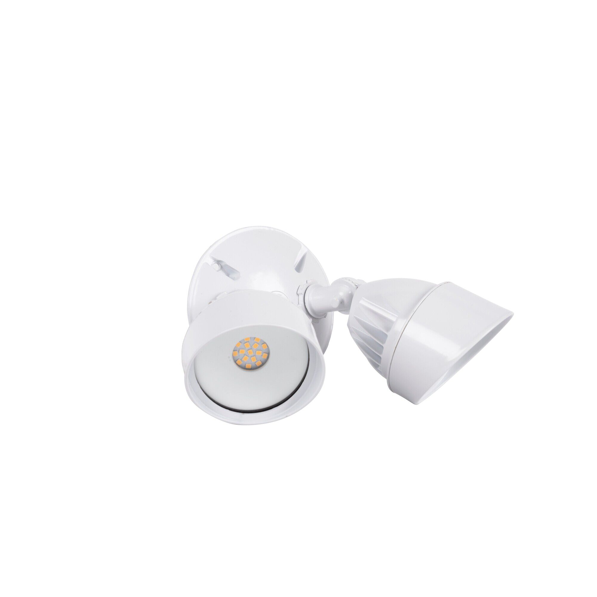 Shown in White finish and Clear glass and Glass shade