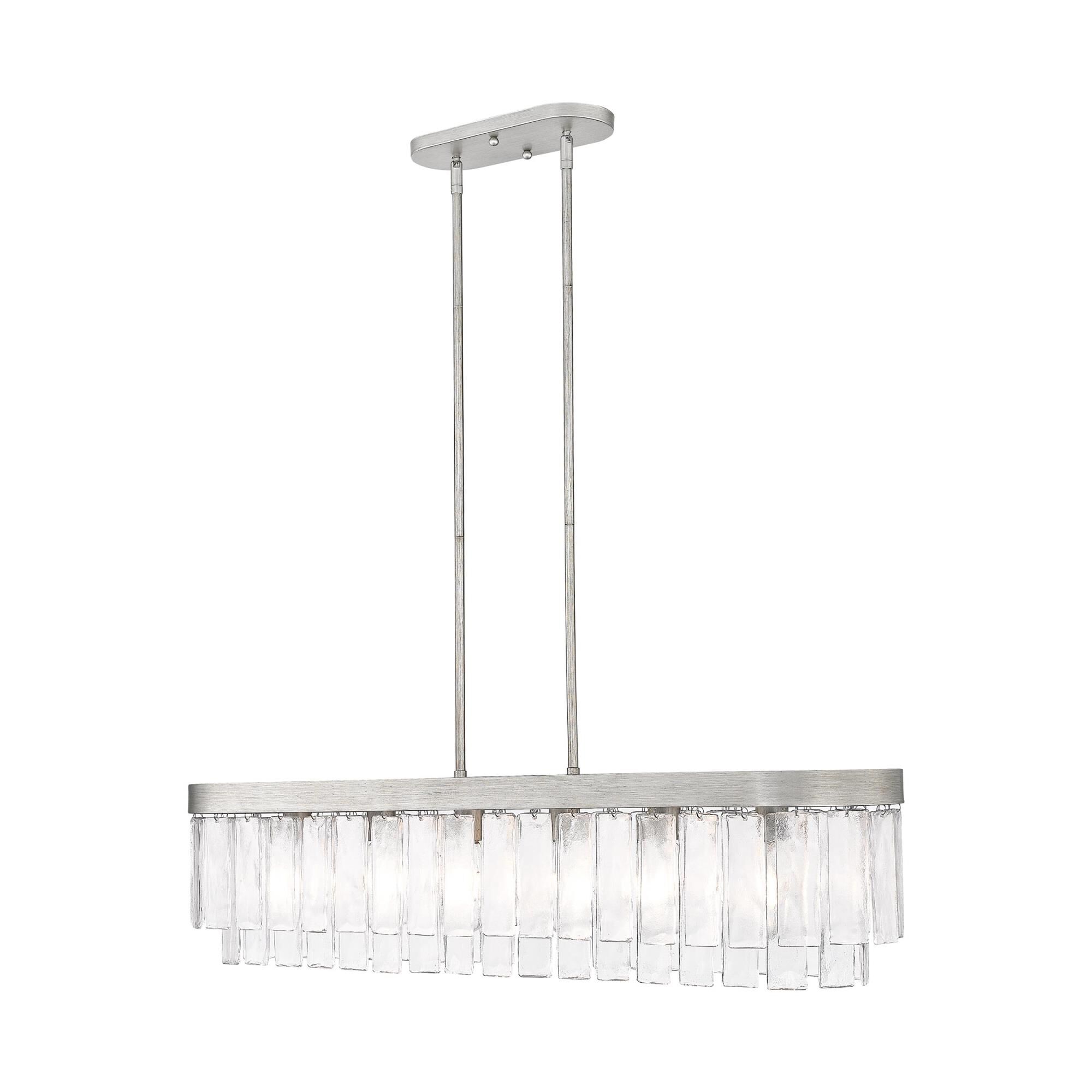 Shown in Peruvian Silver finish and Hammered Water glass