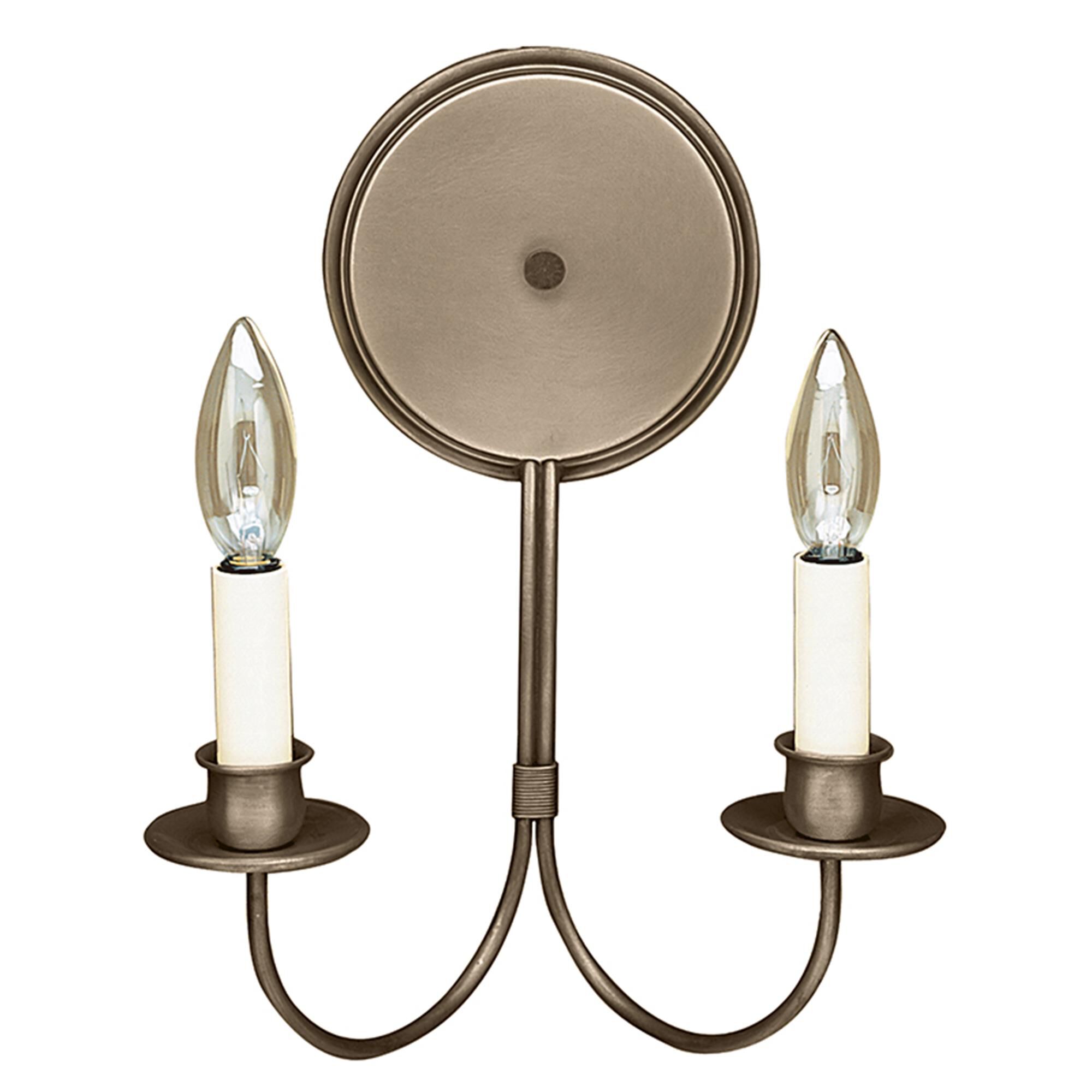 13 Inch 2 Light Wall Sconce,