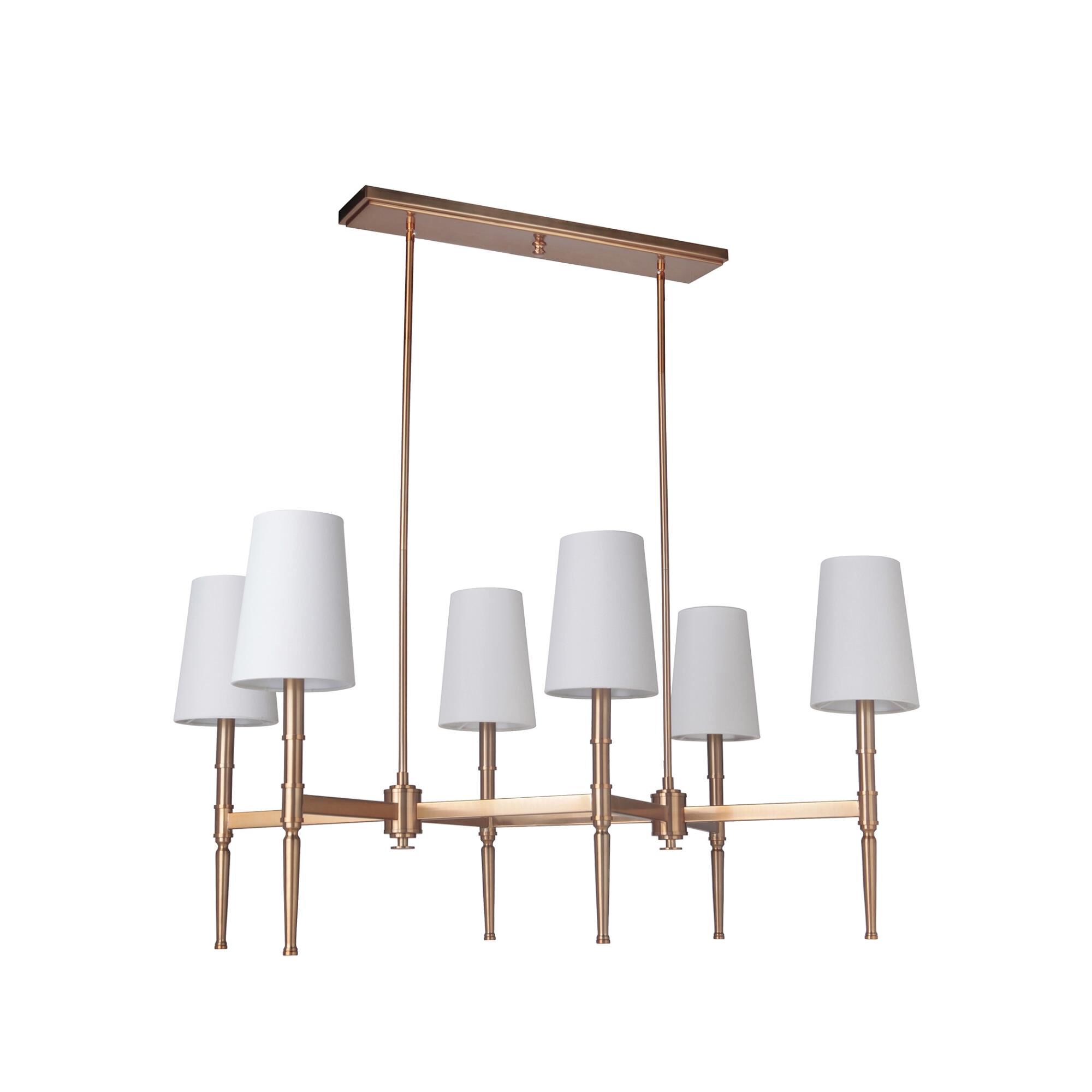 Ella 22 Inch 6 Light Mini Chandelier by Craftmade