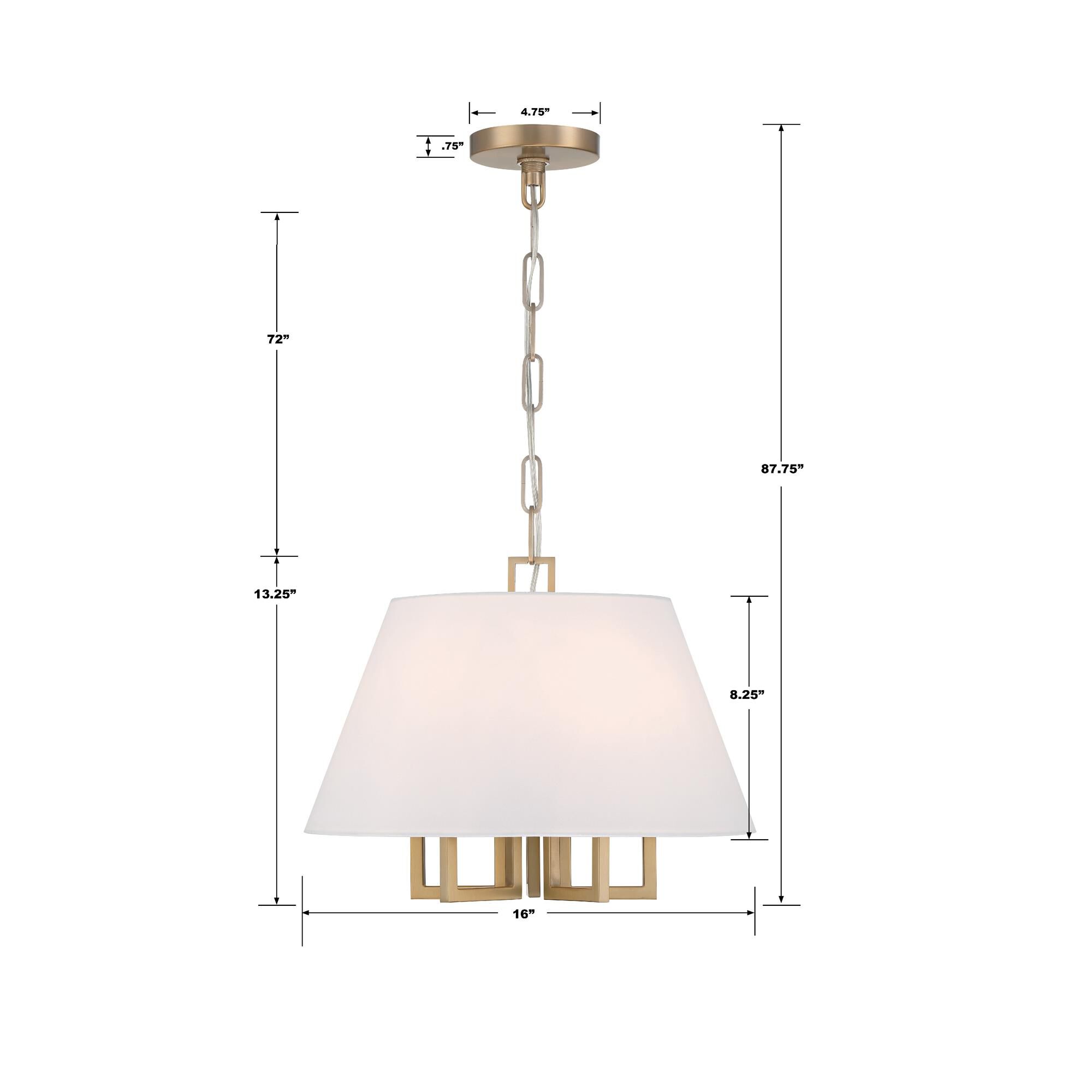 Shown in Vibrant Gold finish and Silk glass and Silk shade