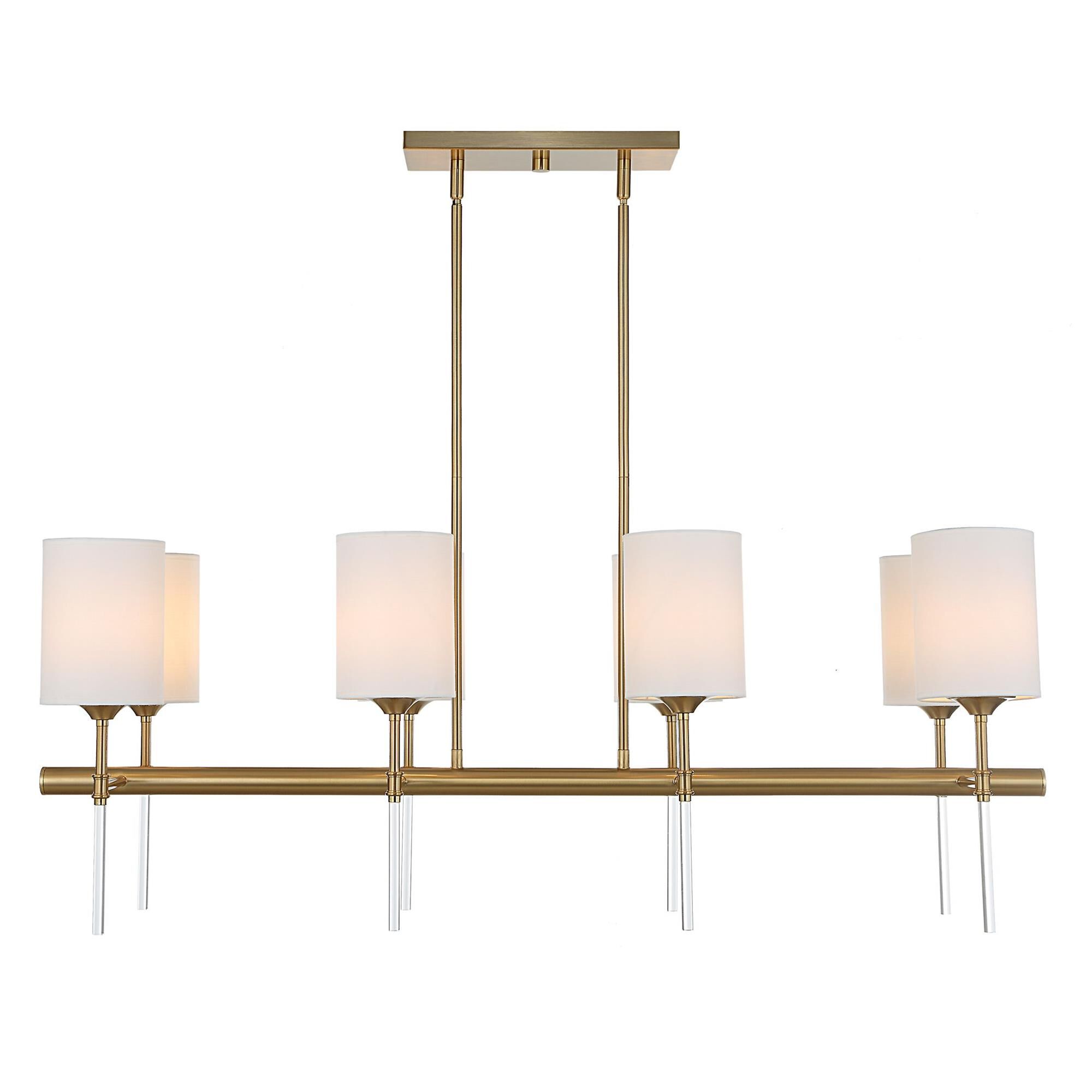Shown in Warm Brass finish