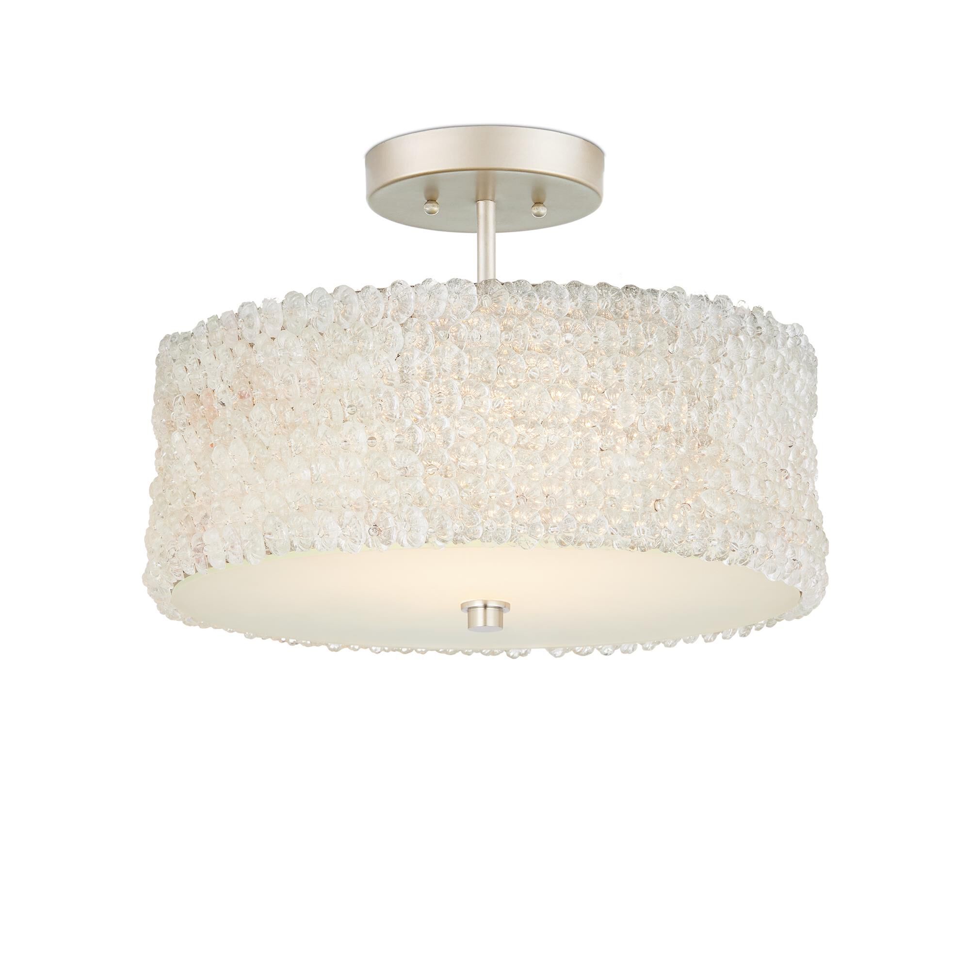 Florecitas 22 Inch Semi Flush Mount,