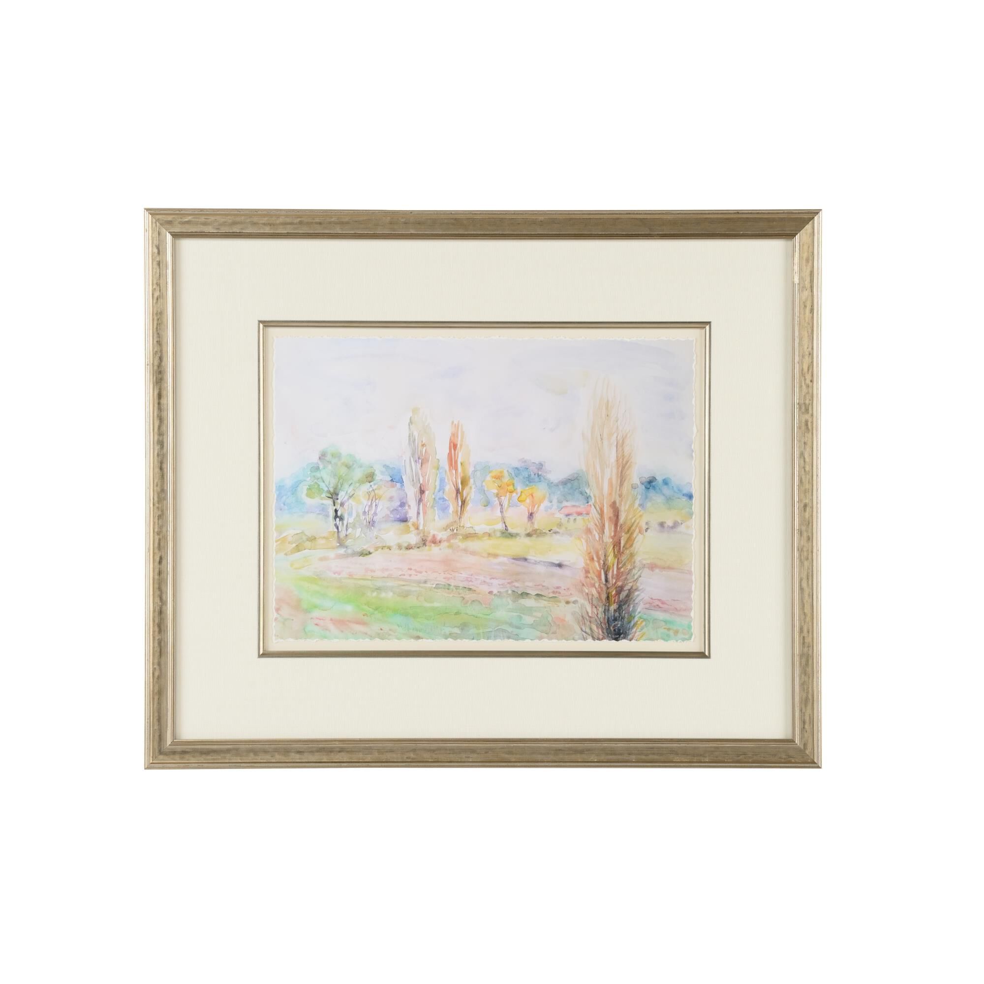 Fields Near Ville Franche Sur Print by Chelsea House