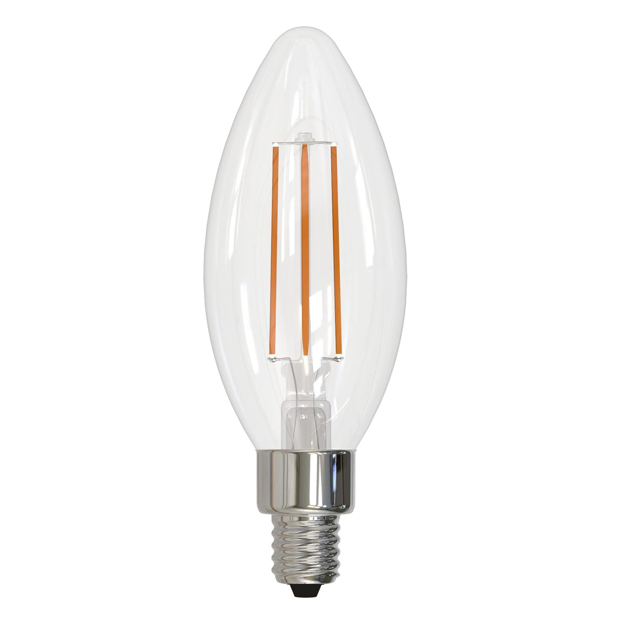 Candelabra Base E12 2700K LED Light Bulb by Bulbrite