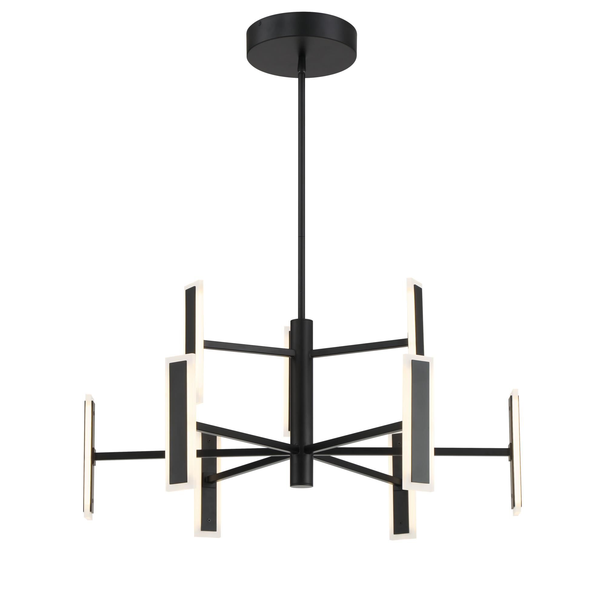 Shown in Coal finish and Etched Acrylic glass and Etched Acrylic shade