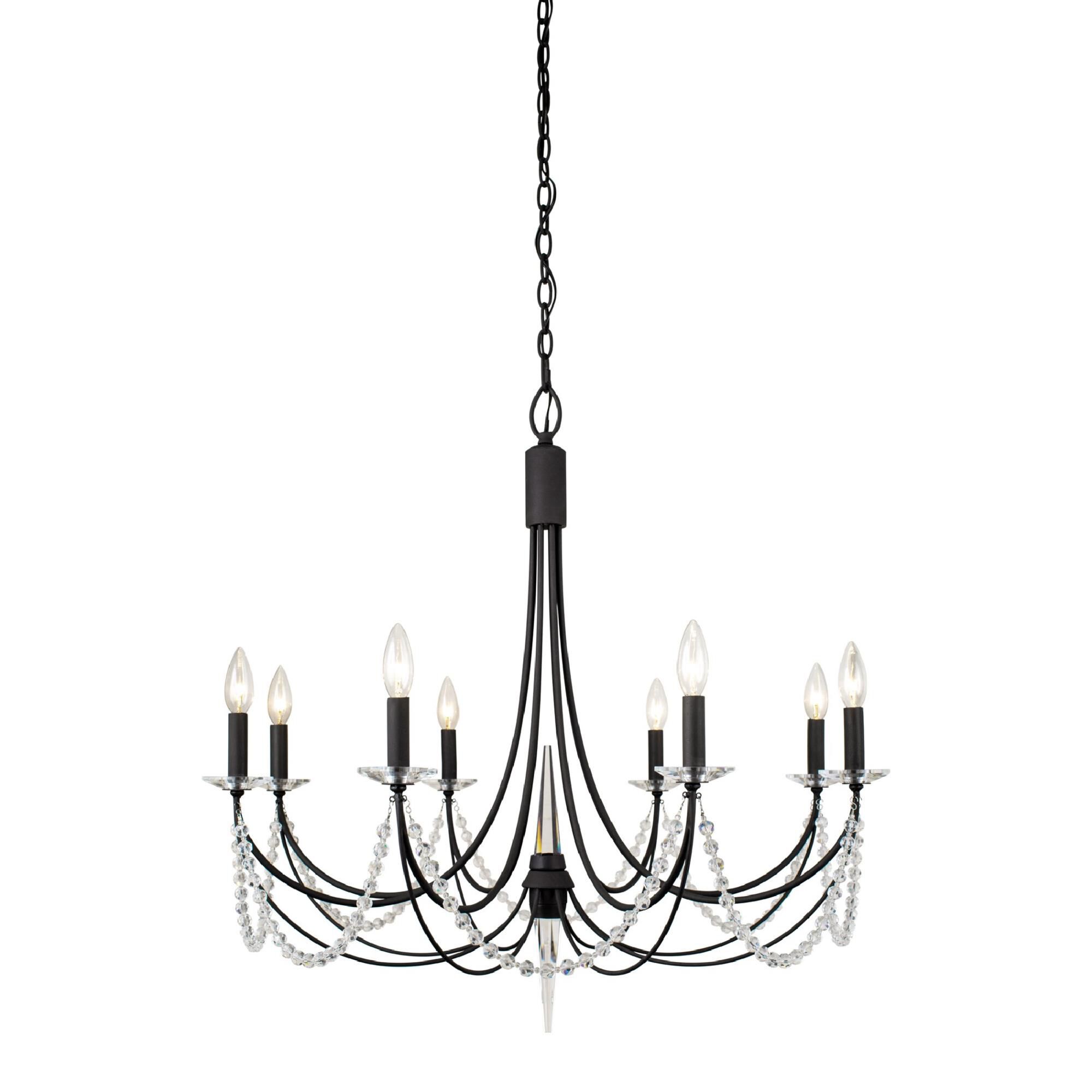 Brentwood 31 Inch 8 Light Chandelier by Varaluz