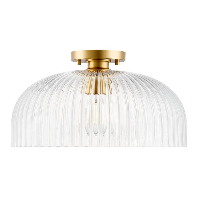 16 Inch Semi Flush Mount by Meridian Lighting